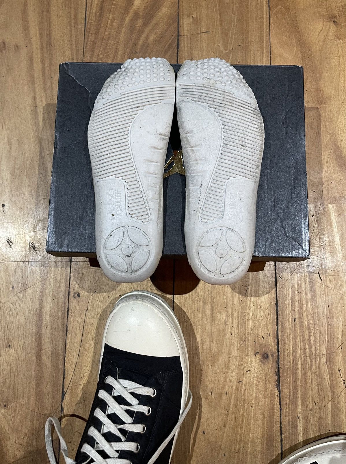 Rick Owens Drkshdw Black Rick owens low shoes Drkshdw Opium 39-41EUR LUXURY Size US 7 / EU 40 - 9 Thumbnail
