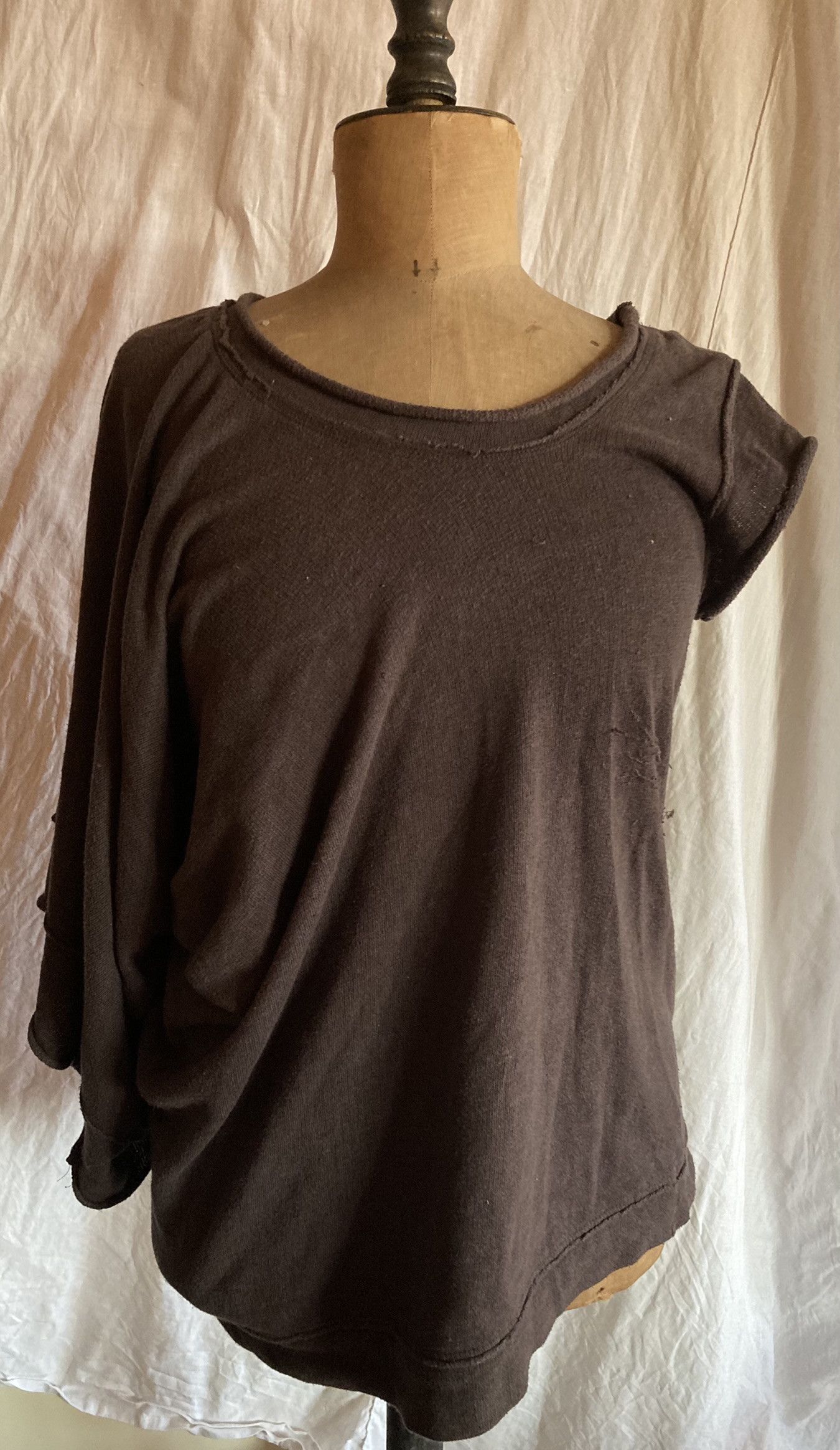 Y's Y's YOHJI YAMAMOTO Size 3 Deconstructed Top Brown Size M / US 6-8 / IT 42-44 - 1 Thumbnail