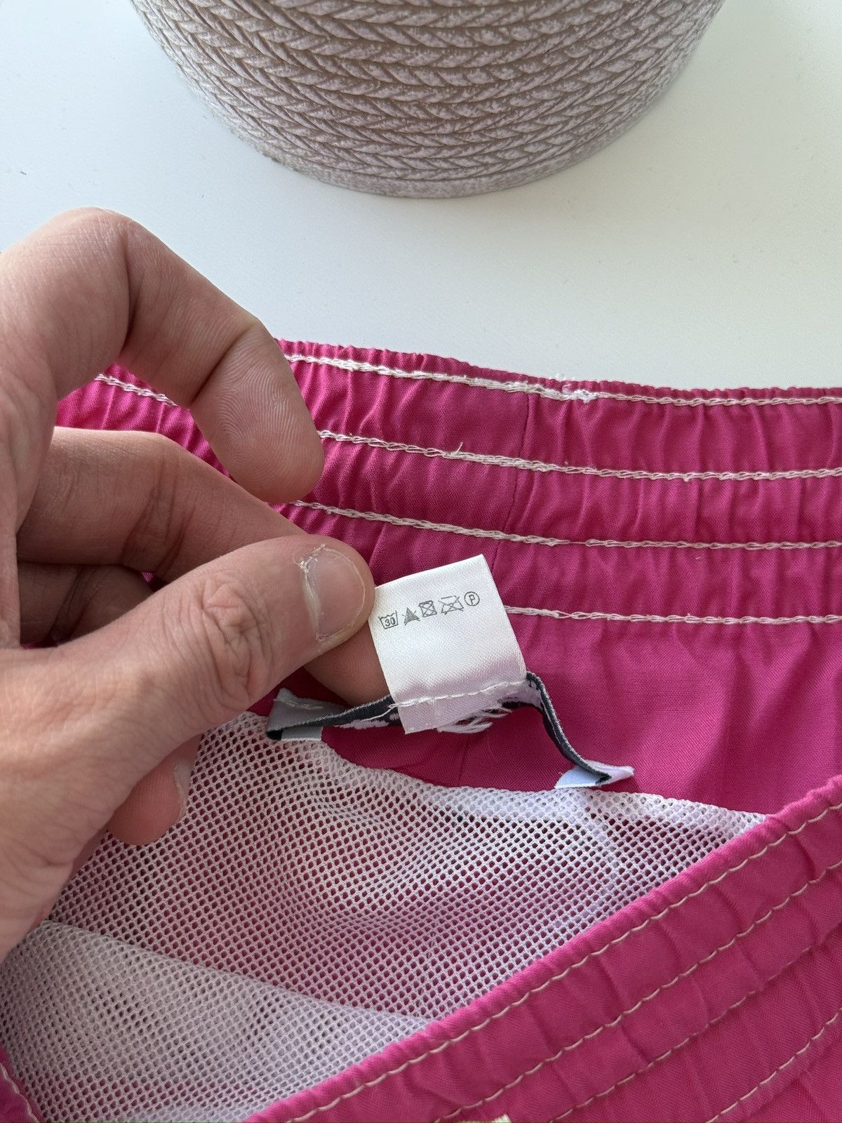Loro Piana Loro Piana Swim Shorts Pink L Size US 34 / EU 50 - 11 Thumbnail