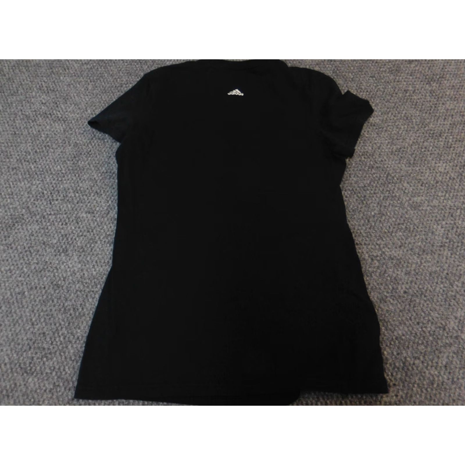 Adidas Adidas Shirt Womens Small Black Short Sleeve Crew Neck Pullover T-Shirt Sports Casual Size S / US 4 / IT 40 - 6 Thumbnail