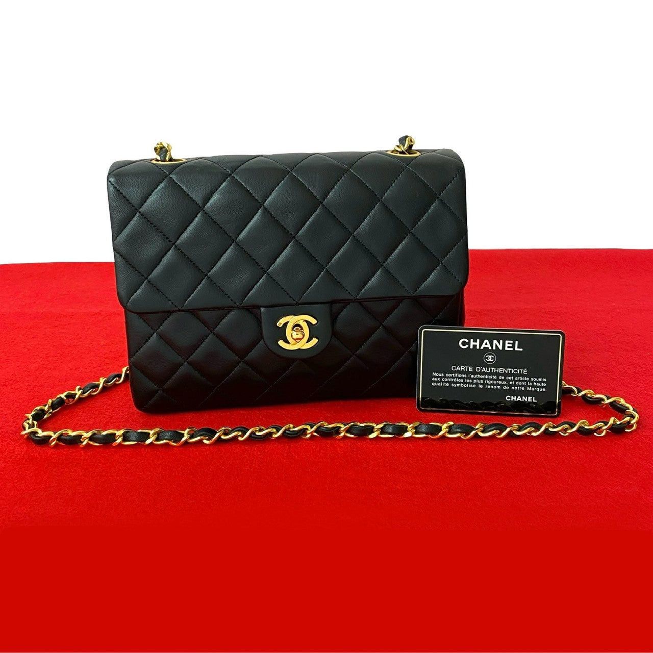 Chanel Chanel Shoulder Bag Black Leather Size ONE SIZE - 1 Thumbnail