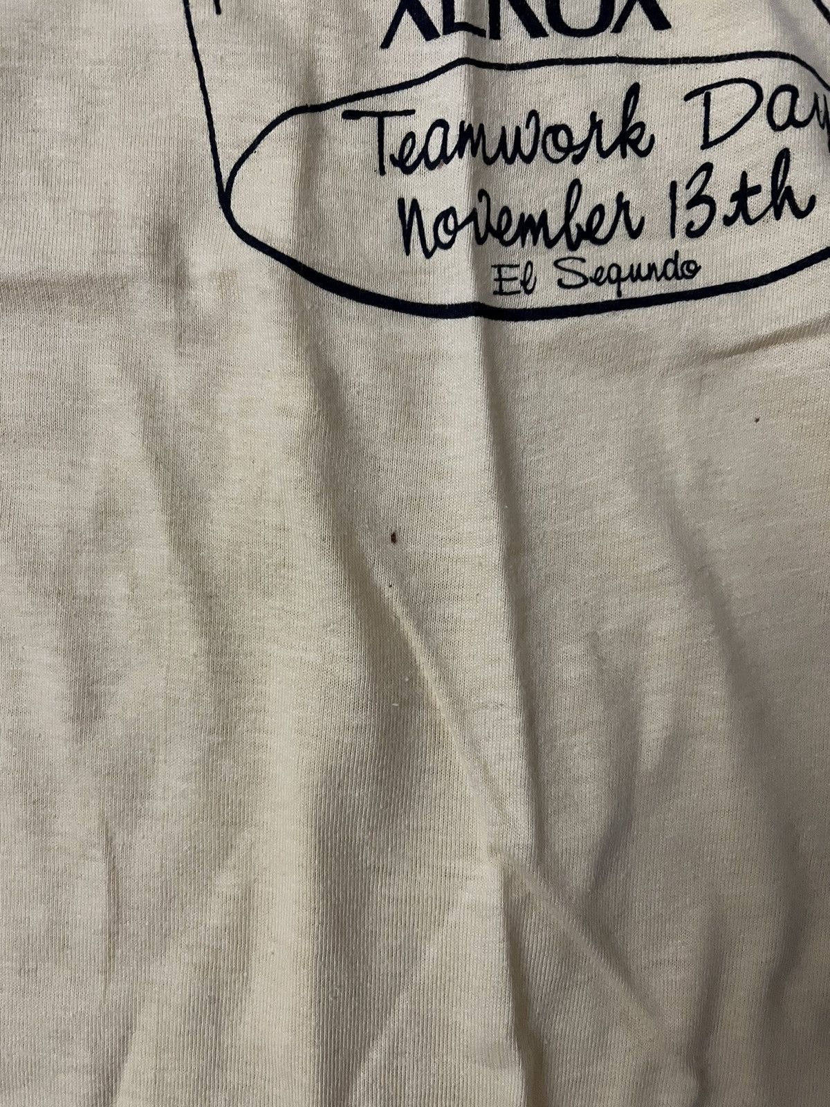 Vintage Vintage 80s XEROX Stedman Hi Cru Single Stitch T Shirt Size US M / EU 48-50 / 2 - 3 Thumbnail
