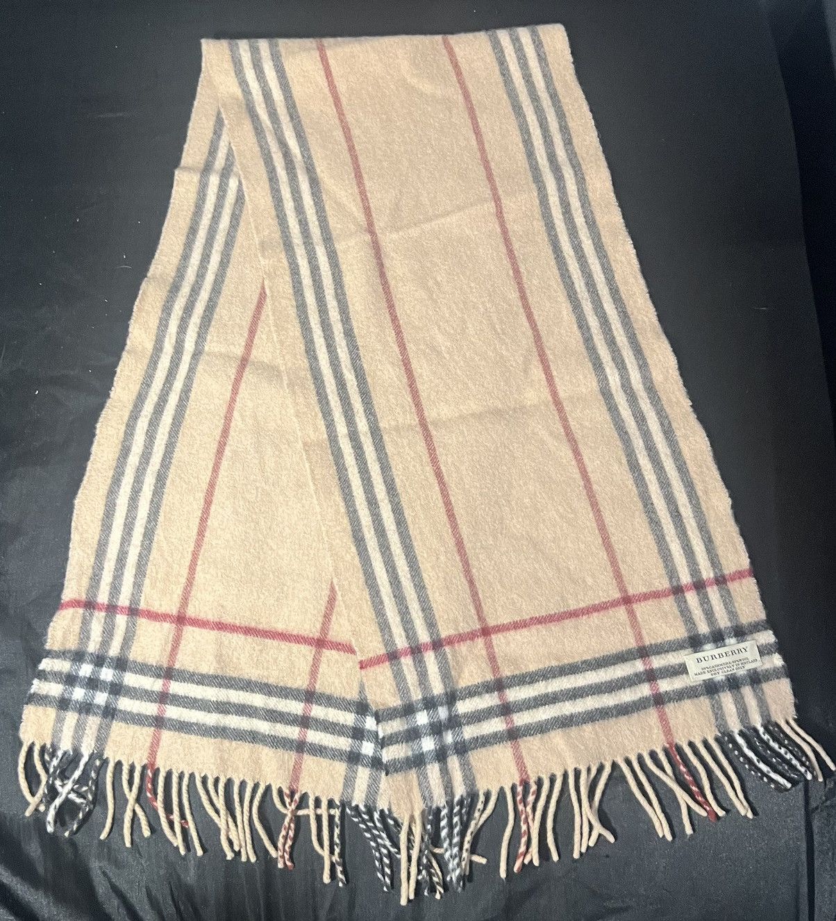 Burberry Burberry classic check cashmere scarf Size ONE SIZE - 1 Thumbnail