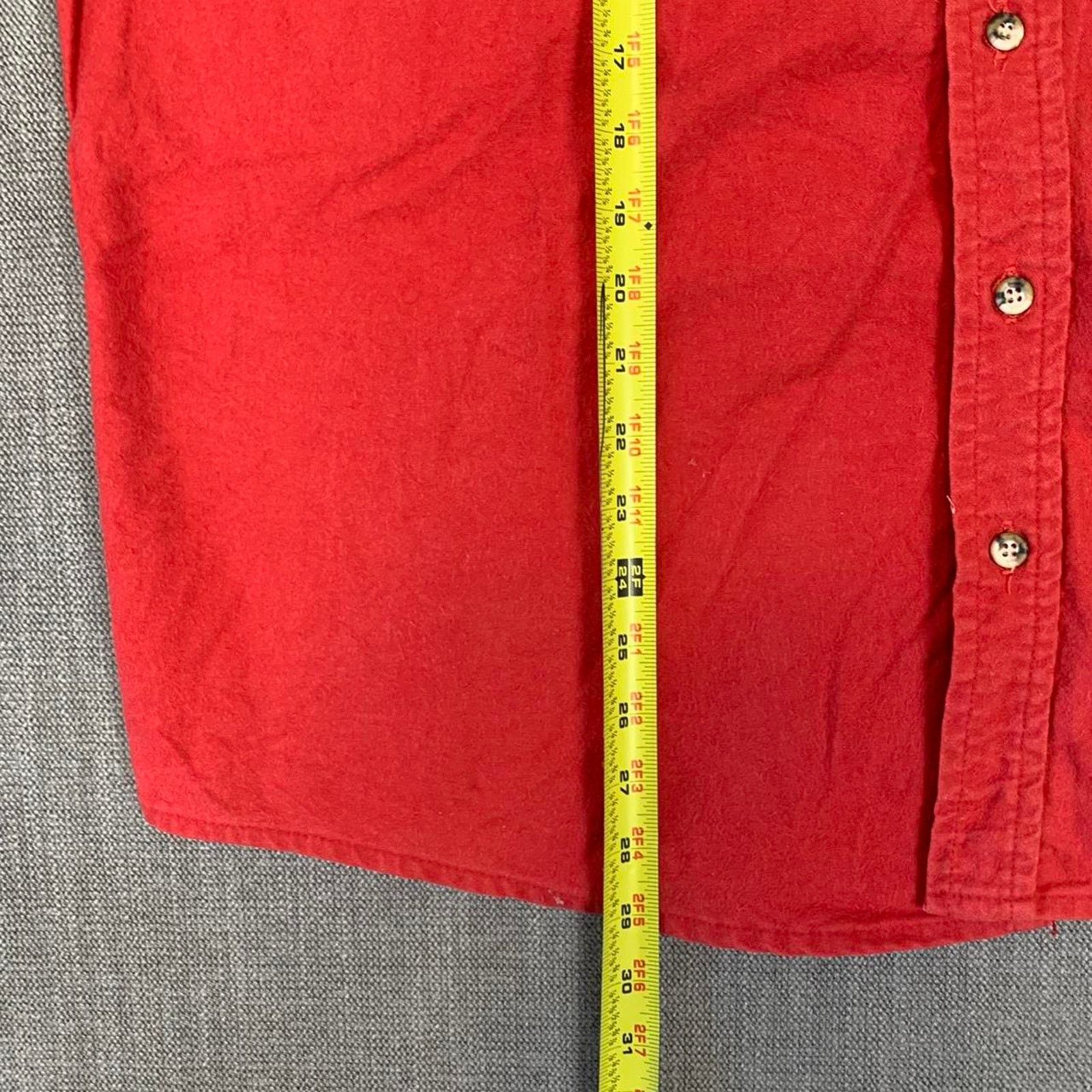 Other Vintage Five Brother button up red flannel shirt Size US XL / EU 56 / 4 - 7 Thumbnail
