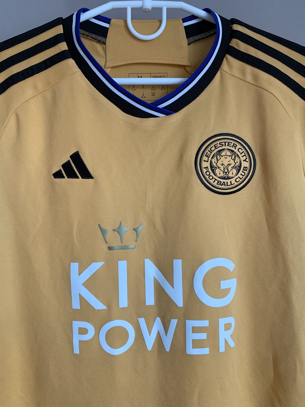 Adidas Womens Leicester City Third Football Shirt Adidas Soccer M Size M / US 6-8 / IT 42-44 - 5 Thumbnail