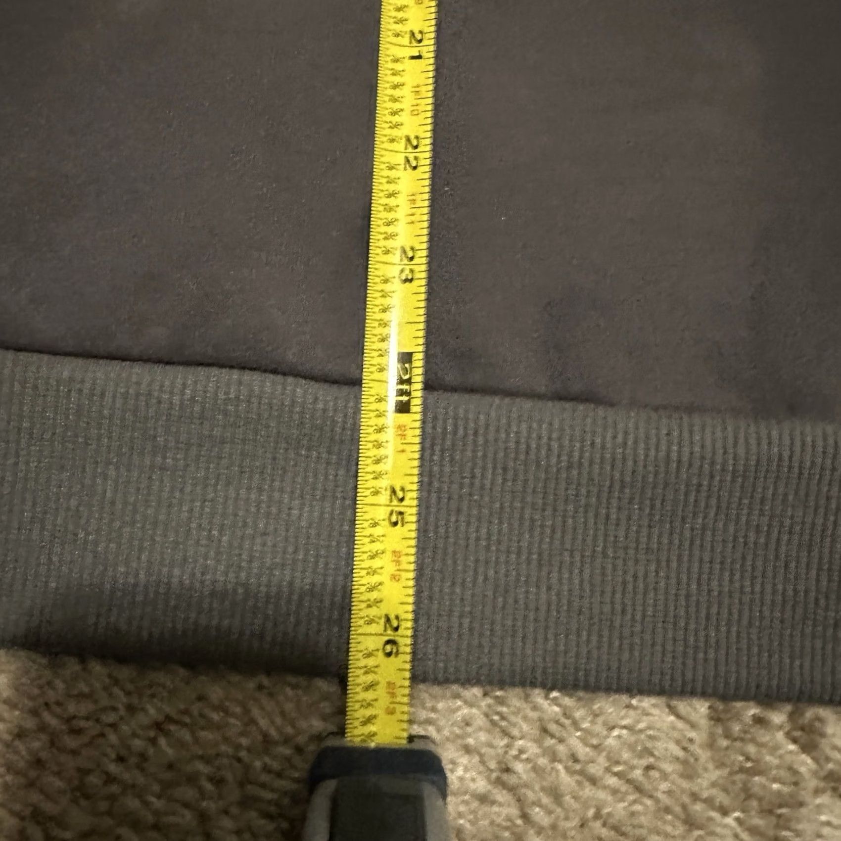 Logo 7 Comfrt Hoodie Mens Large Pullover Fleece Embroidered Logo Gray Size US L / EU 52-54 / 3 - 6 Thumbnail