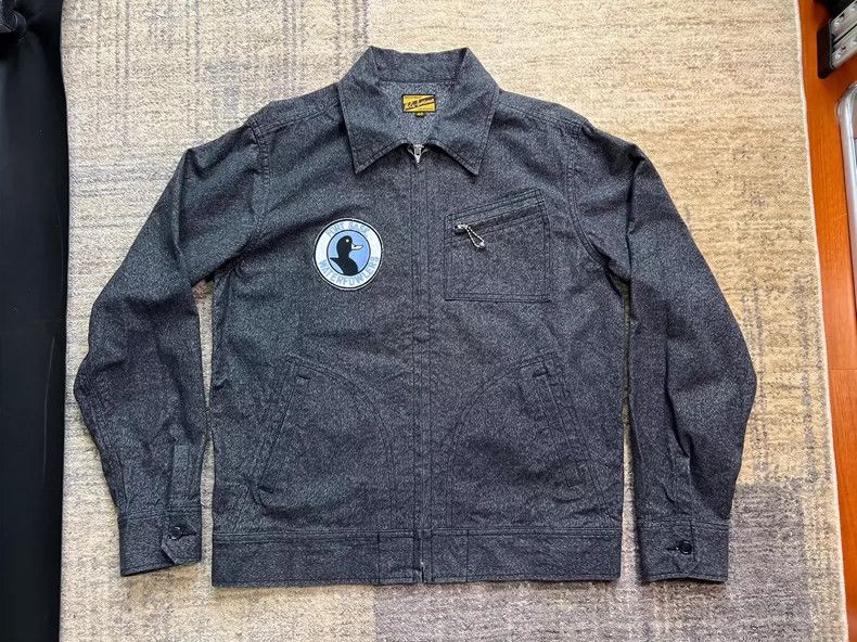 The Real McCoy's Real McCoy's Gray Pepper Salt Jacket-dmc Size US L / EU 52-54 / 3 - 1 Thumbnail