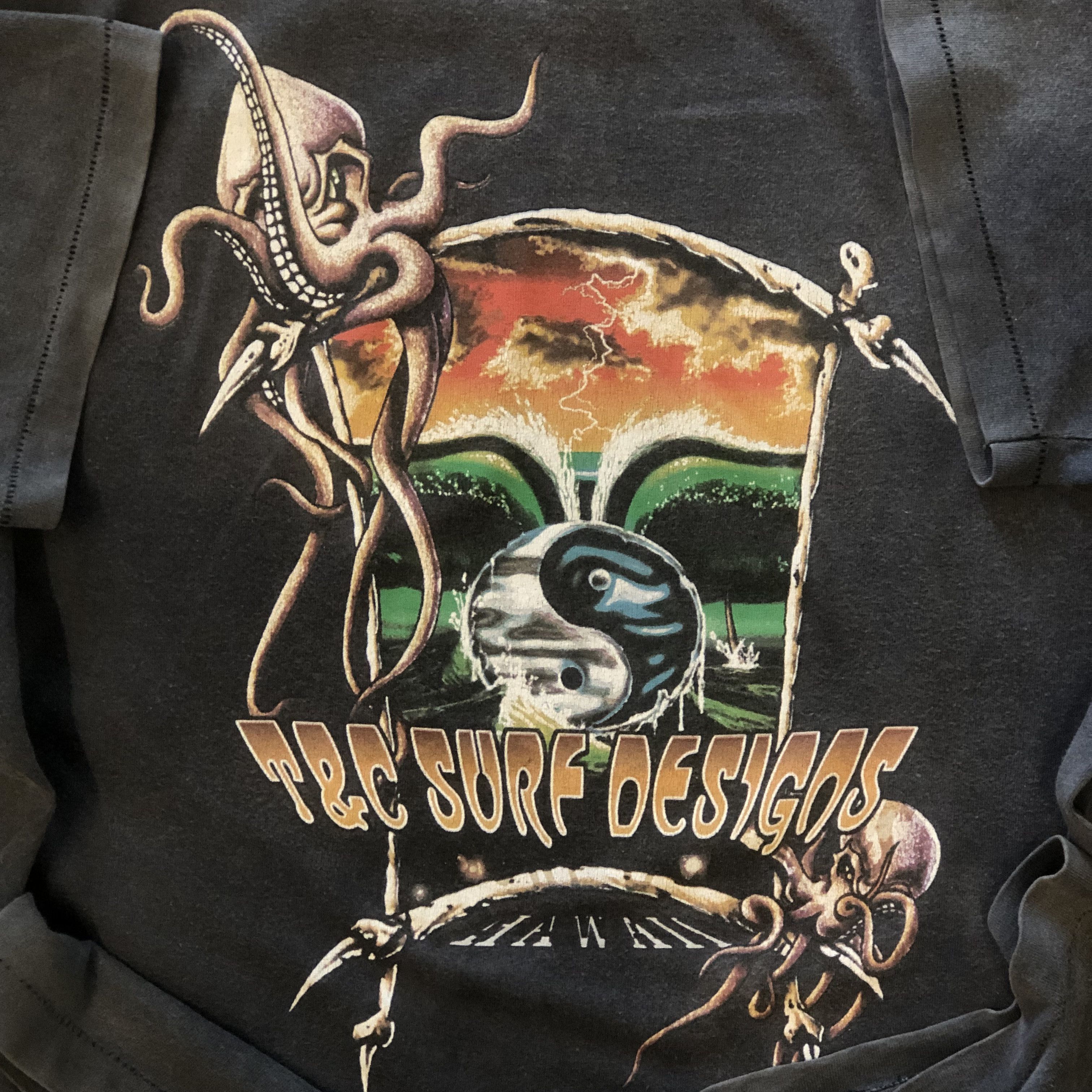 Vintage vintage tnc surf sick backhit graphic rare banger Size US L / EU 52-54 / 3 - 1 Thumbnail
