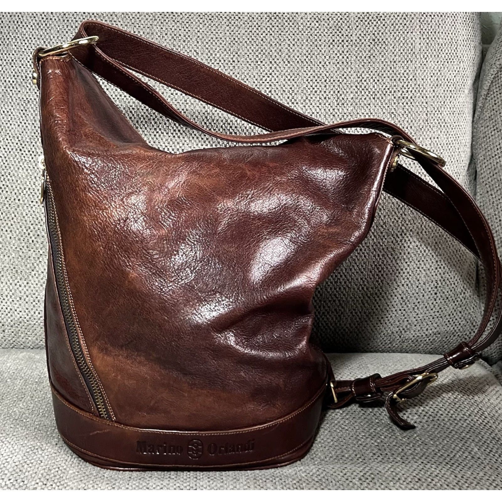 Vintage Marino Orlandi Bag Convertible Sling Purse Shoulder Bag Size ONE SIZE - 4 Thumbnail