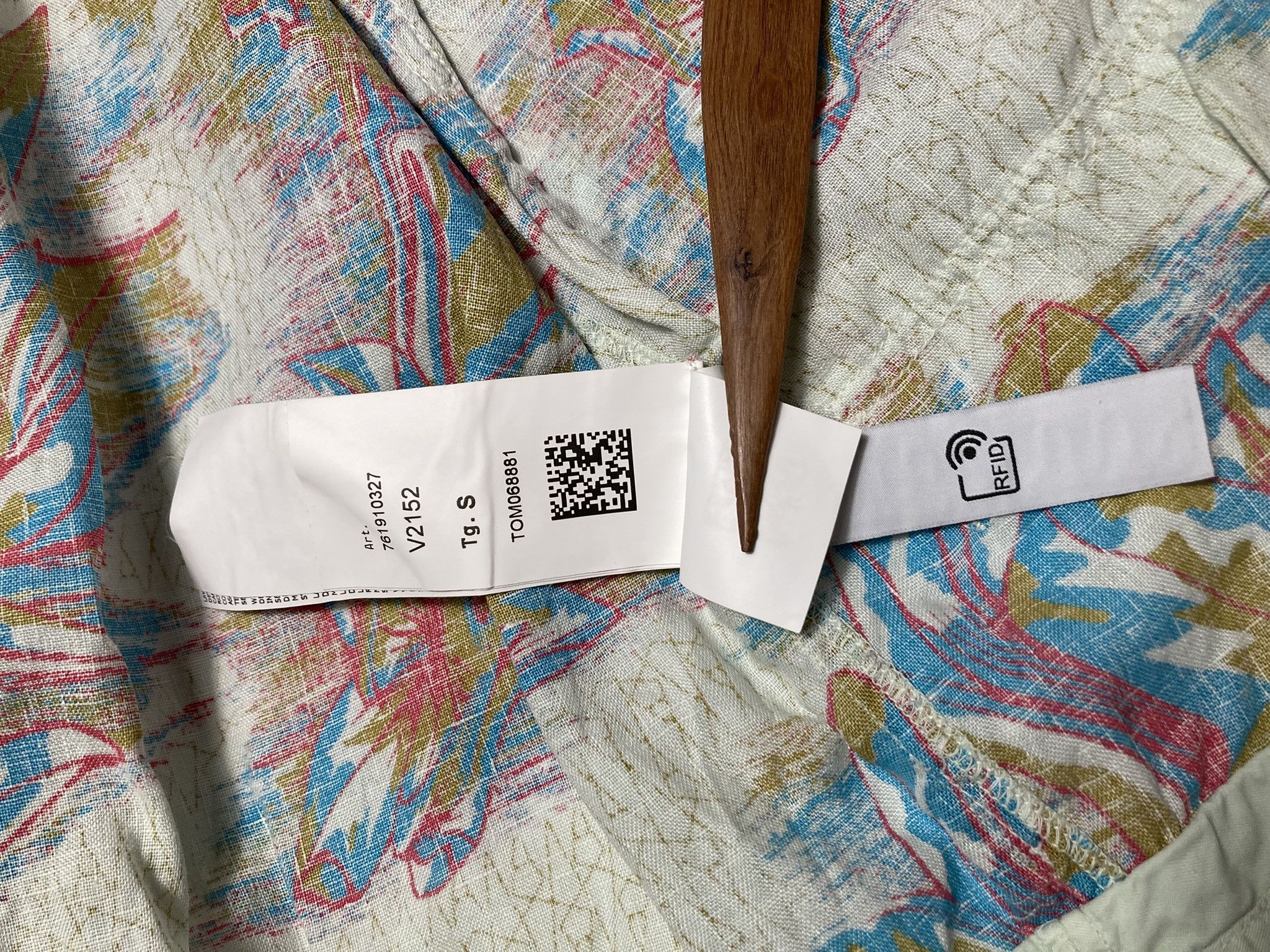 Stone Island Shadow Project SISP Linen Guayabera Resort Shirt Size US S / EU 44-46 / 1 - 12 Thumbnail