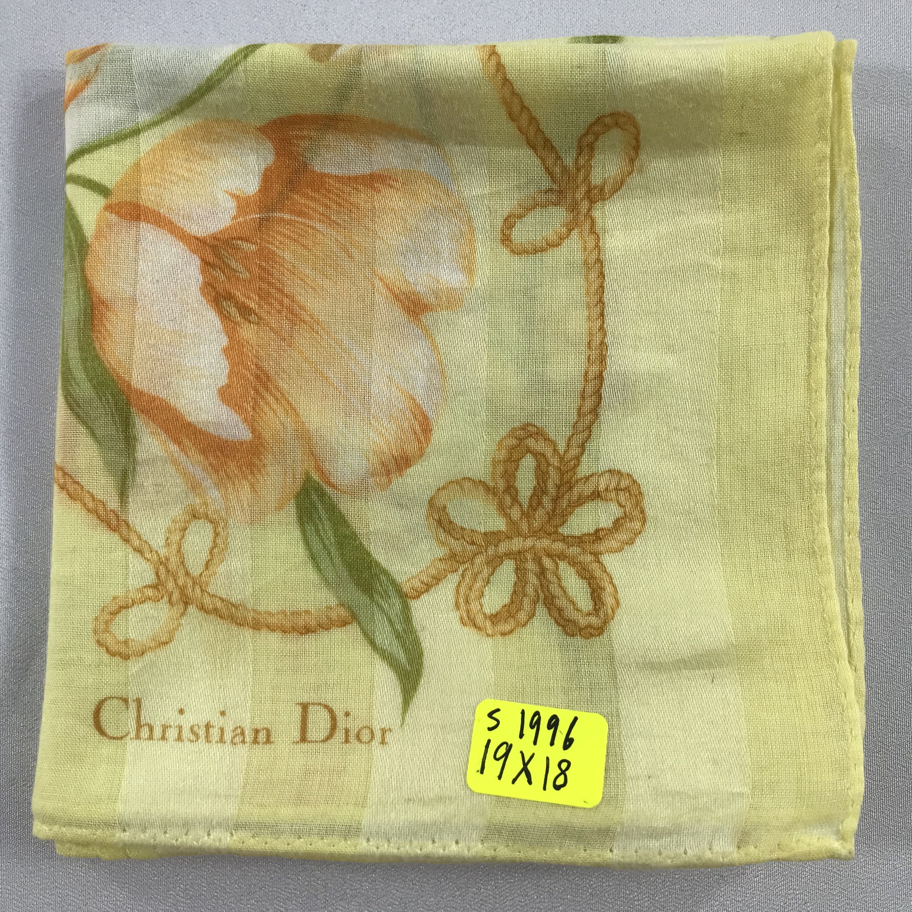 Vintage Christian Dior Bandana / Handkerchief / Neckerchief - S1996 Size ONE SIZE - 5 Thumbnail