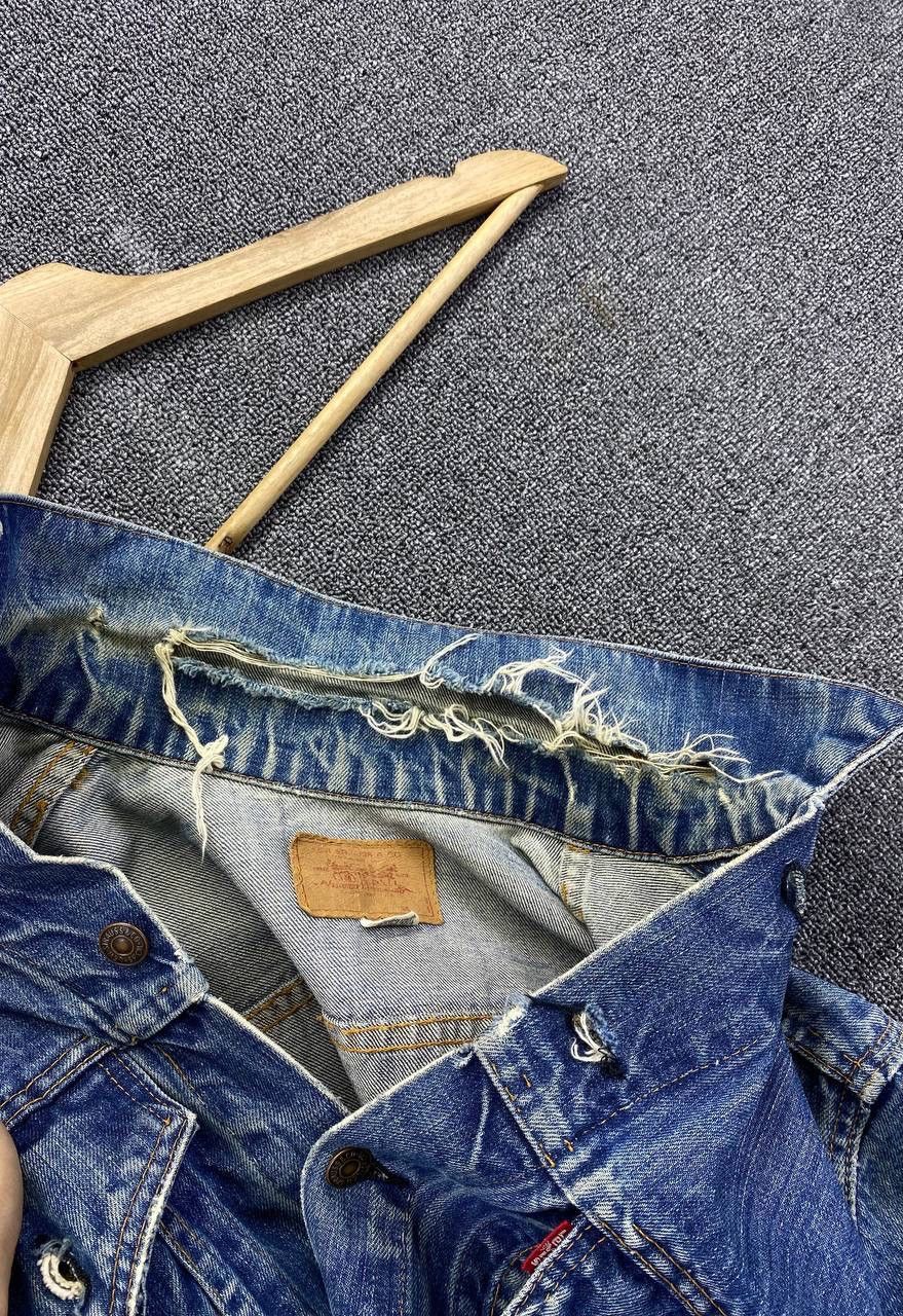 Levi's Vintage Levis Strauss Trucker Denim Jacket Size M / US 6-8 / IT 42-44 - 15 Thumbnail
