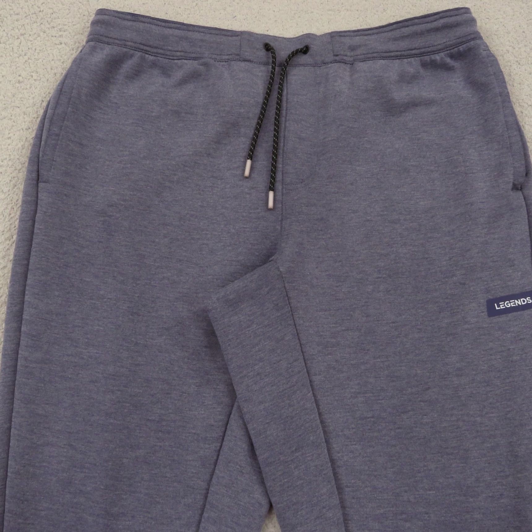 Vintage LEGENDS Joggers Pants Mens Navy Heather Tapered Hawthorne Tech 2XL Gym Sweatpant Size US 39 - 4 Thumbnail