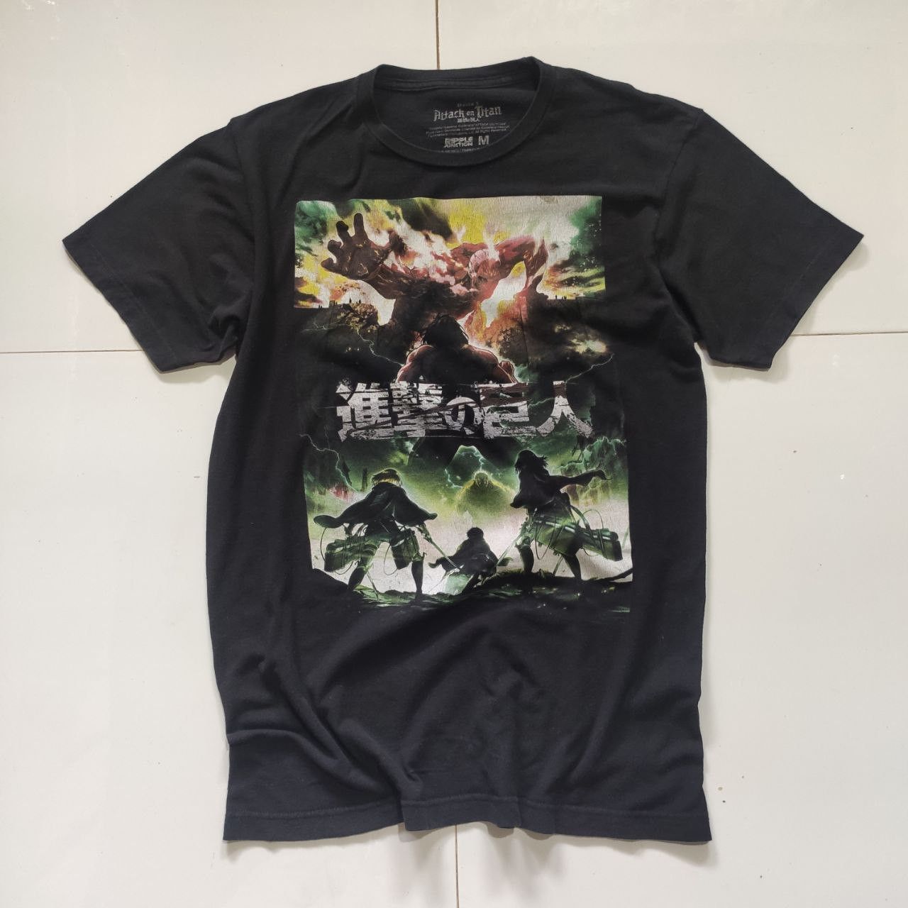 Vintage ATTACK ON TITAN SEASON 2 SHIRT Size US M / EU 48-50 / 2 - 1 Thumbnail