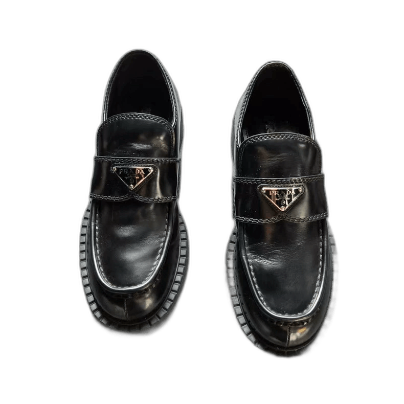 Prada PRADA Monolith Loafers Size 8/42-2506 Size US 8 / EU 41 - 1 Thumbnail