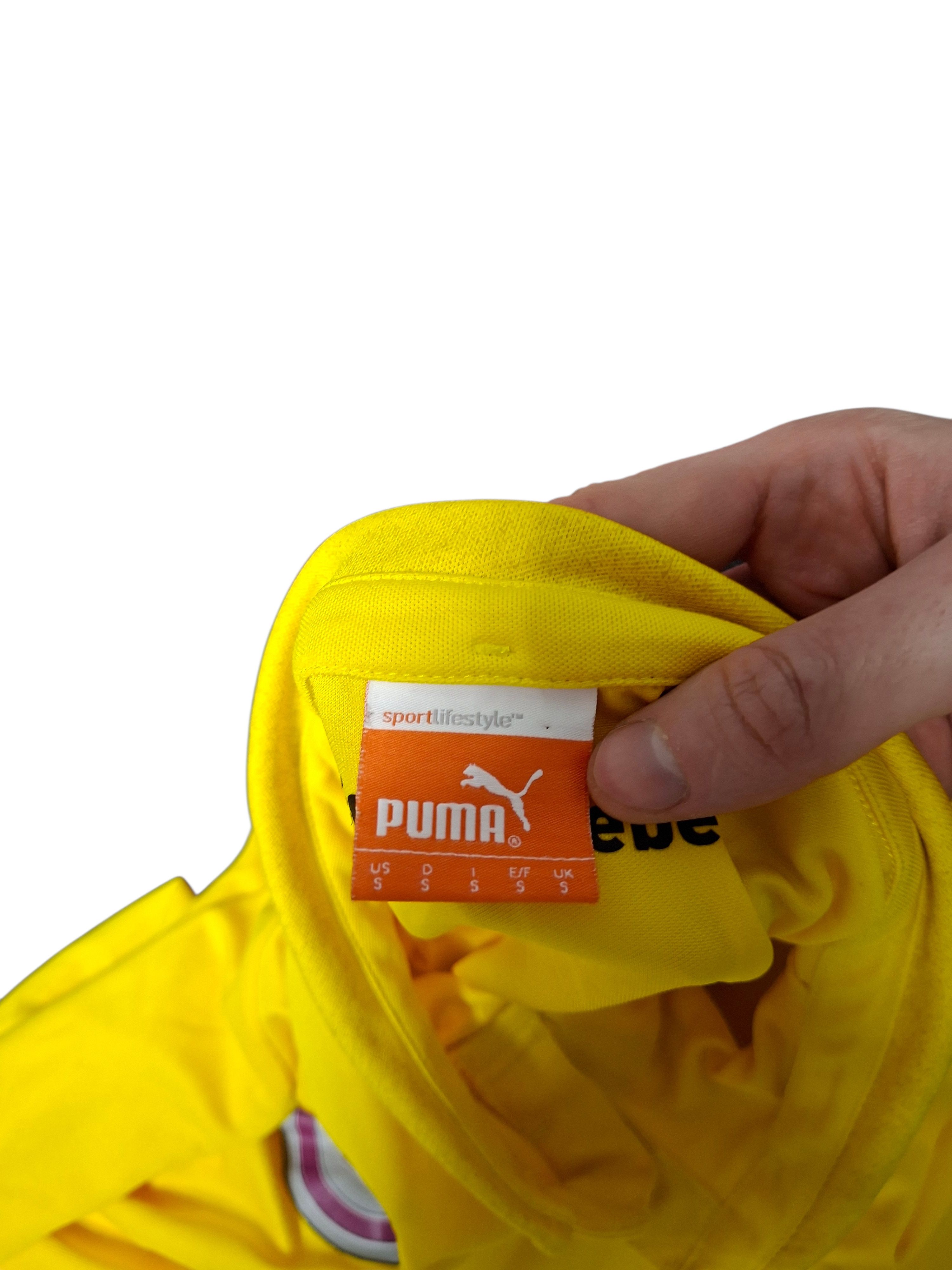 Puma BORUSSIA DORTMUND PUMA VINTAGE 2014/2015 LONG SOCCER JERSEY Size US S / EU 44-46 / 1 - 6 Thumbnail