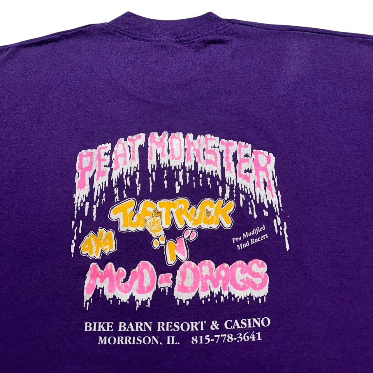 Fruit Of The Loom × Vintage Vintage Monster Truck Cafe T-Shirt Size US XXL / EU 58 / 5 - 5 Thumbnail