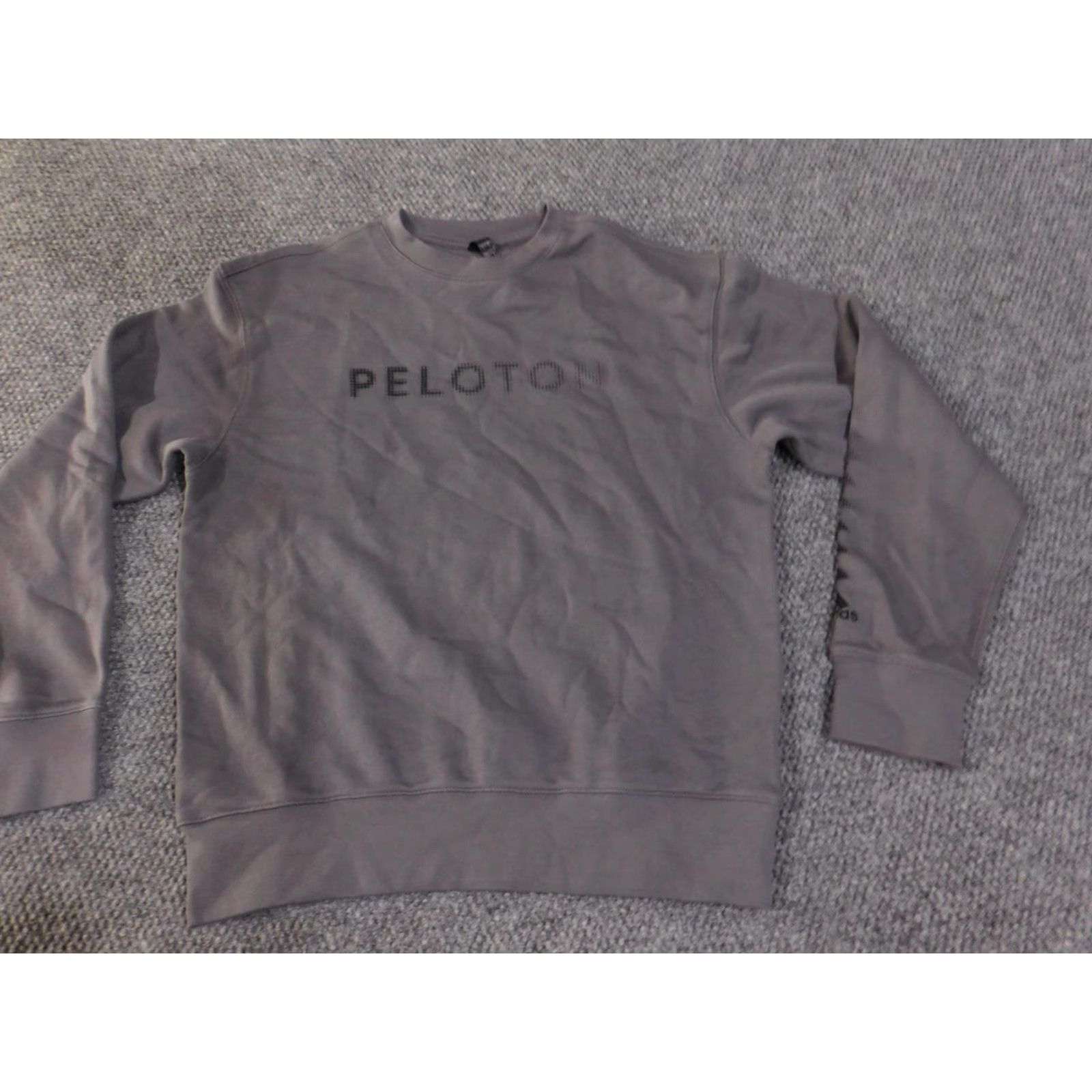 Adidas Adidas Peloton Sweatshirt Mens Small Gray Crewneck Pullover Logo Top Graphic Print Size US S / EU 44-46 / 1 - 3 Thumbnail