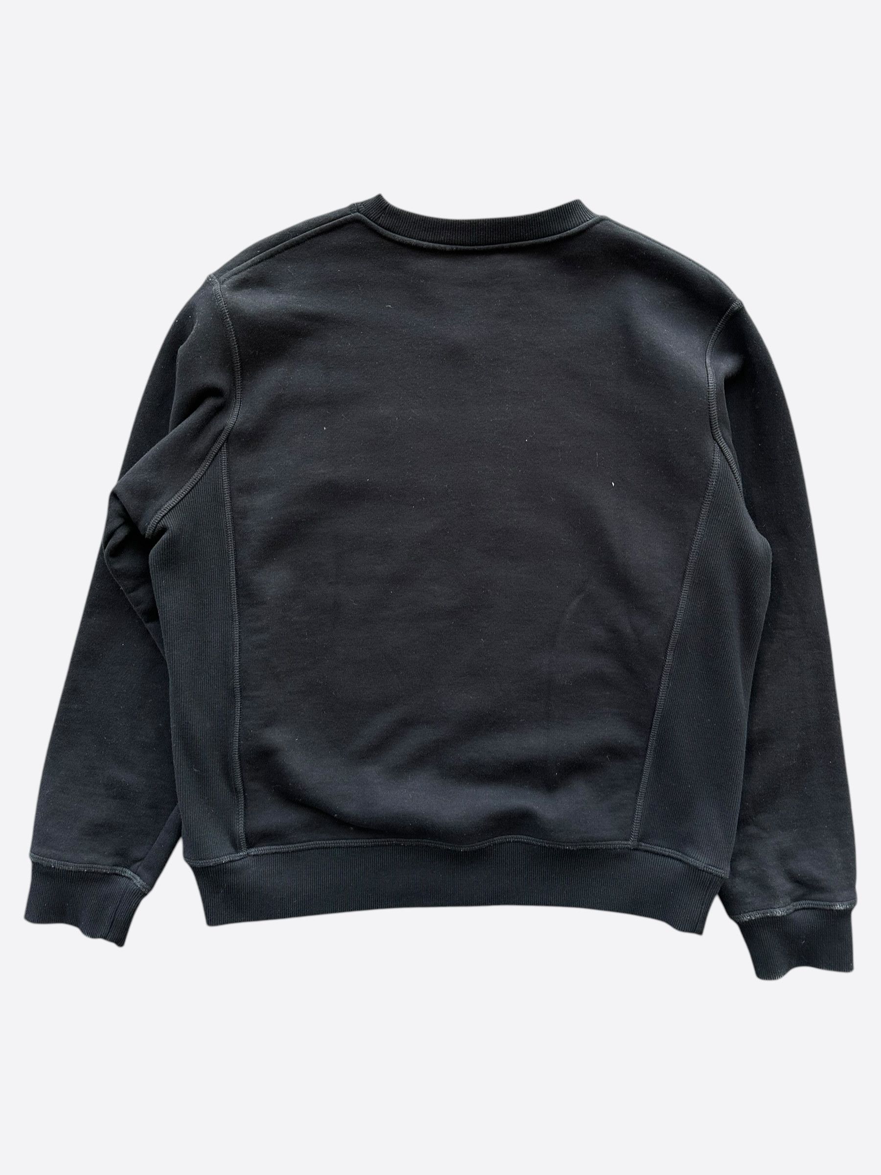 Dior Dior Black Multicolor Floral Embroidered Logo Sweater Size US M / EU 48-50 / 2 - 2 Thumbnail