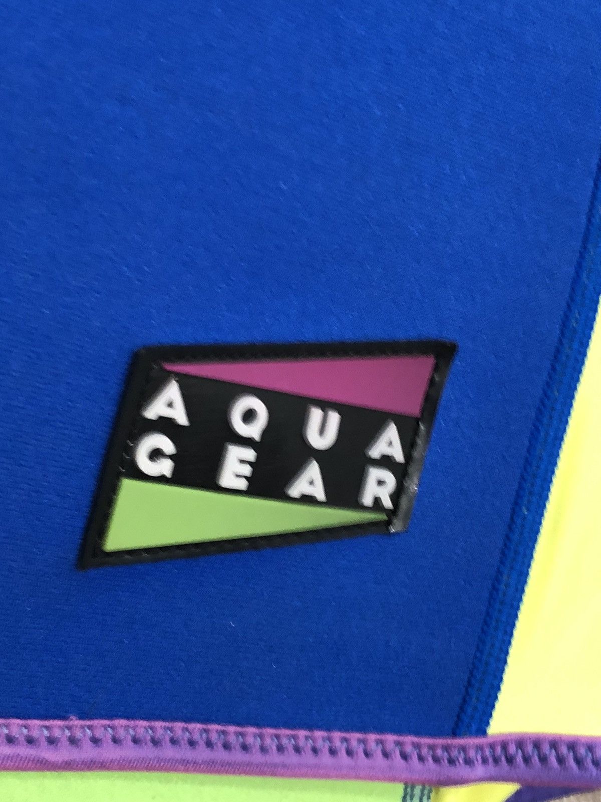 Nike Vtg 90s Nike Aqua Gear Wet Suit Neoprene Top Size US 30 / EU 46 - 6 Thumbnail