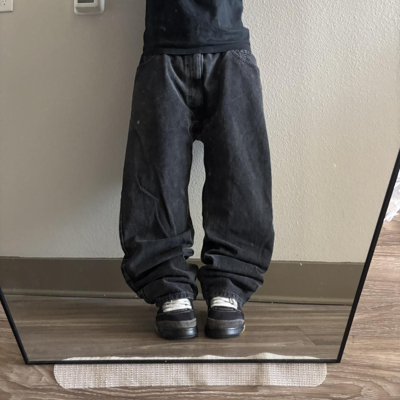 Crazy Vintage Y2K/2000s Grunge Black Levis Skater Denim Jeans! 40x29