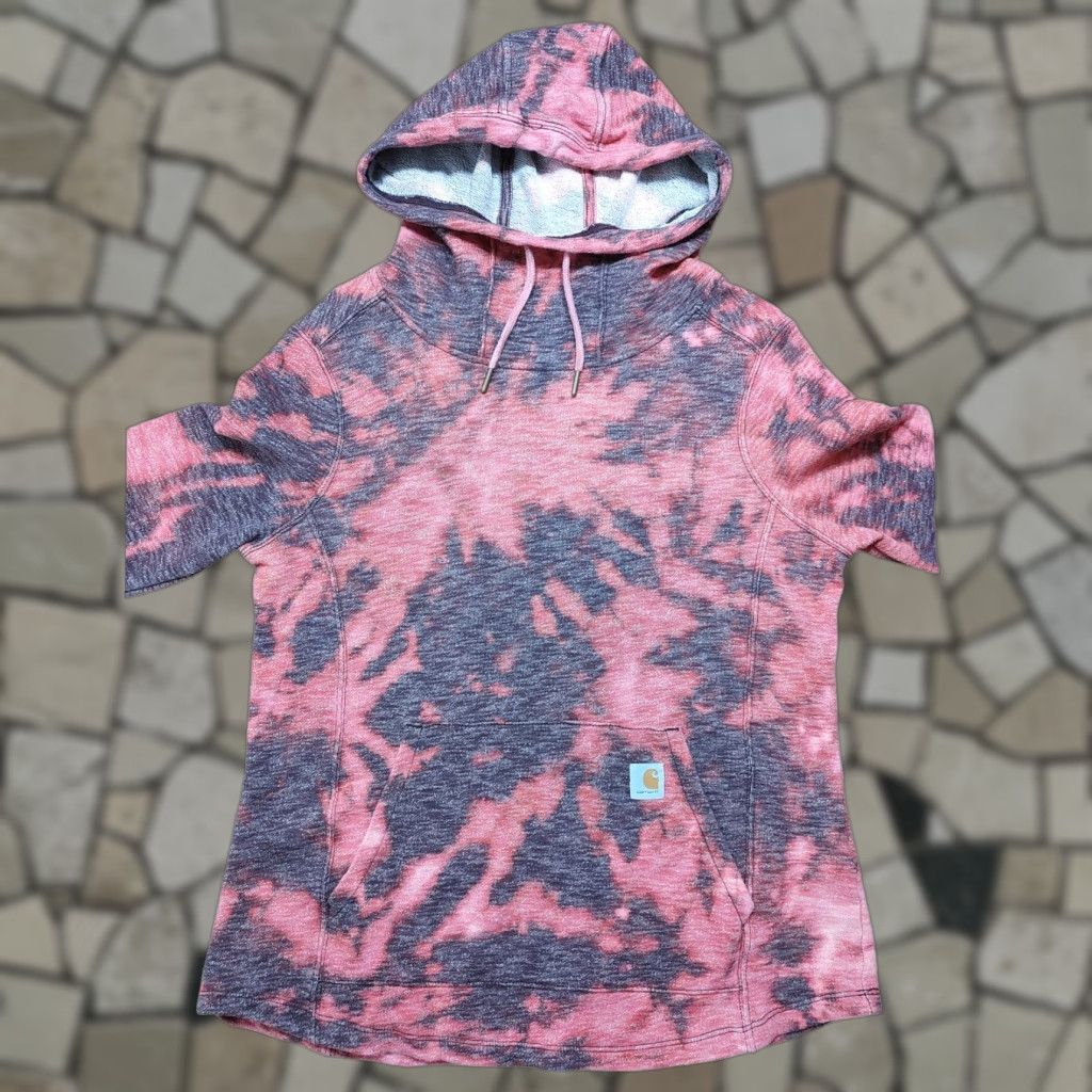 Carhartt Carhartt Womens Hoodie Pullover Tie Dye Stress? Size M / US 6-8 / IT 42-44 - 1 Thumbnail