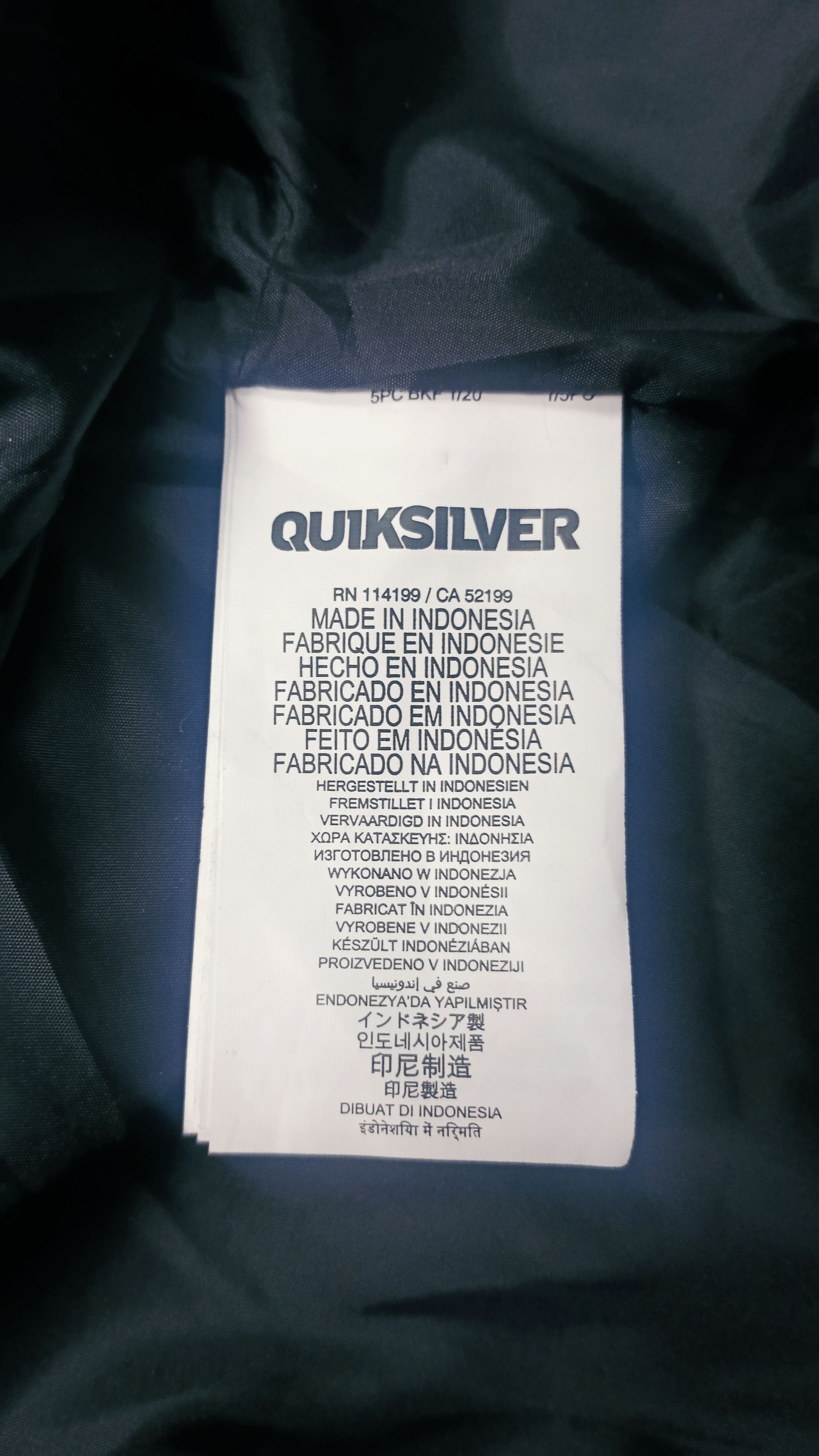 Quiksilver Quiksilver Gorpcore Dry Flight Technology Jacket Size US L / EU 52-54 / 3 - 19 Thumbnail