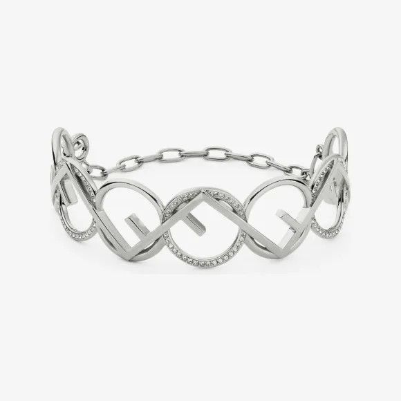 image of Fendi O1Loc1C0124 Bracelet In Silver, Women's
