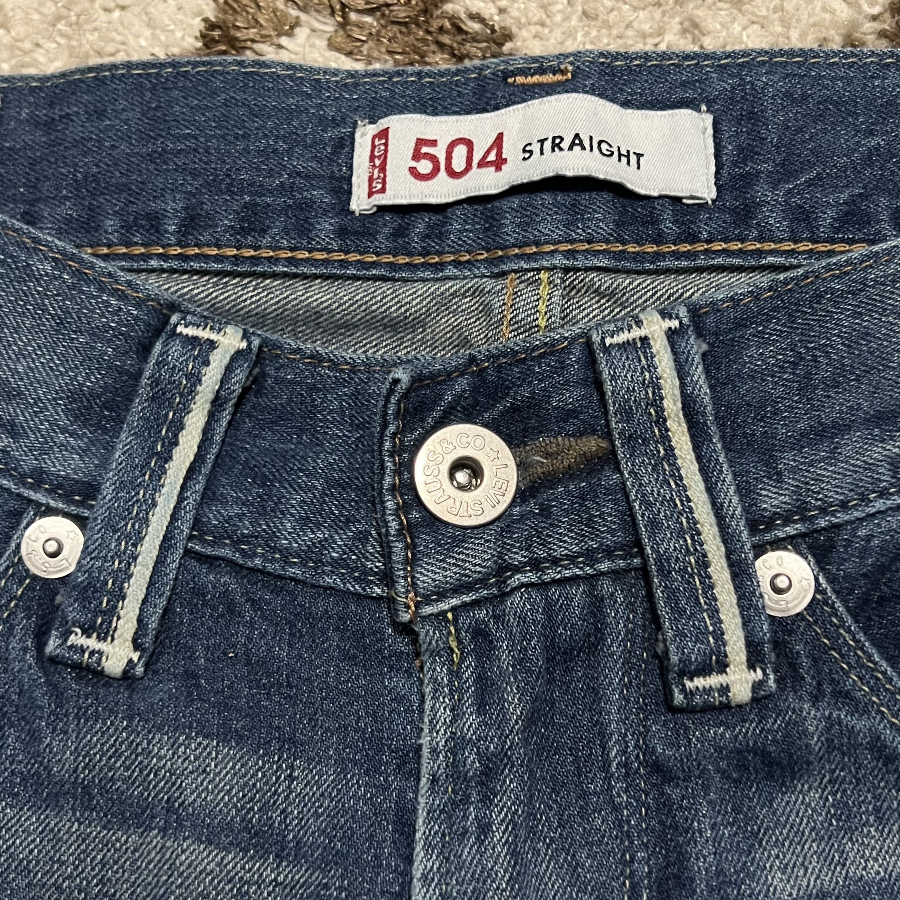 Levi's × Levi's Vintage Clothing Levis Vintage Clothing LVC 504 Straight Selvedge Jeans 30x31 Size US 30 / EU 46 - 8 Thumbnail