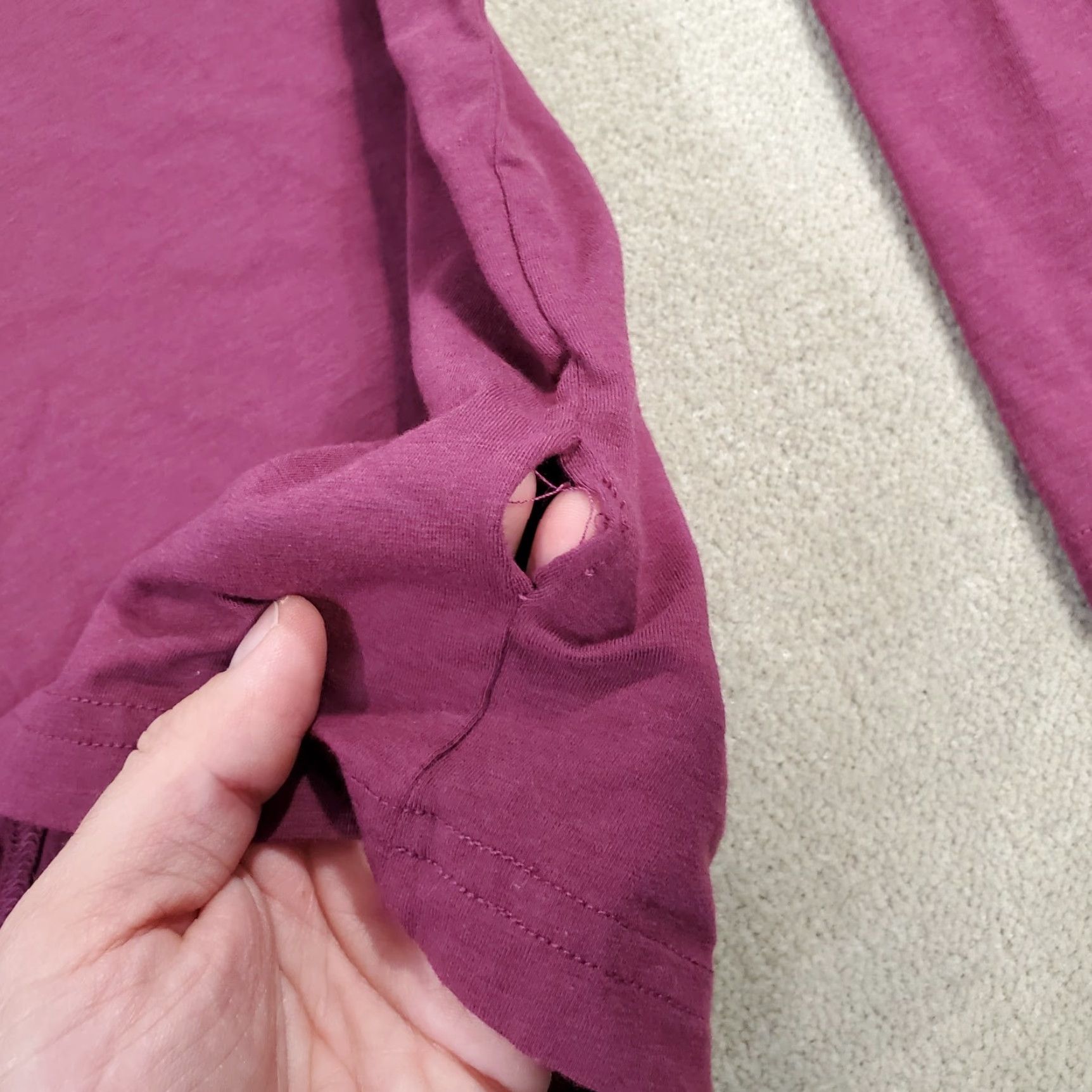 Vintage Greyson Shirt Mens XL Purple Long Sleeve Performance Stretch Solid Read Size US XL / EU 56 / 4 - 5 Thumbnail