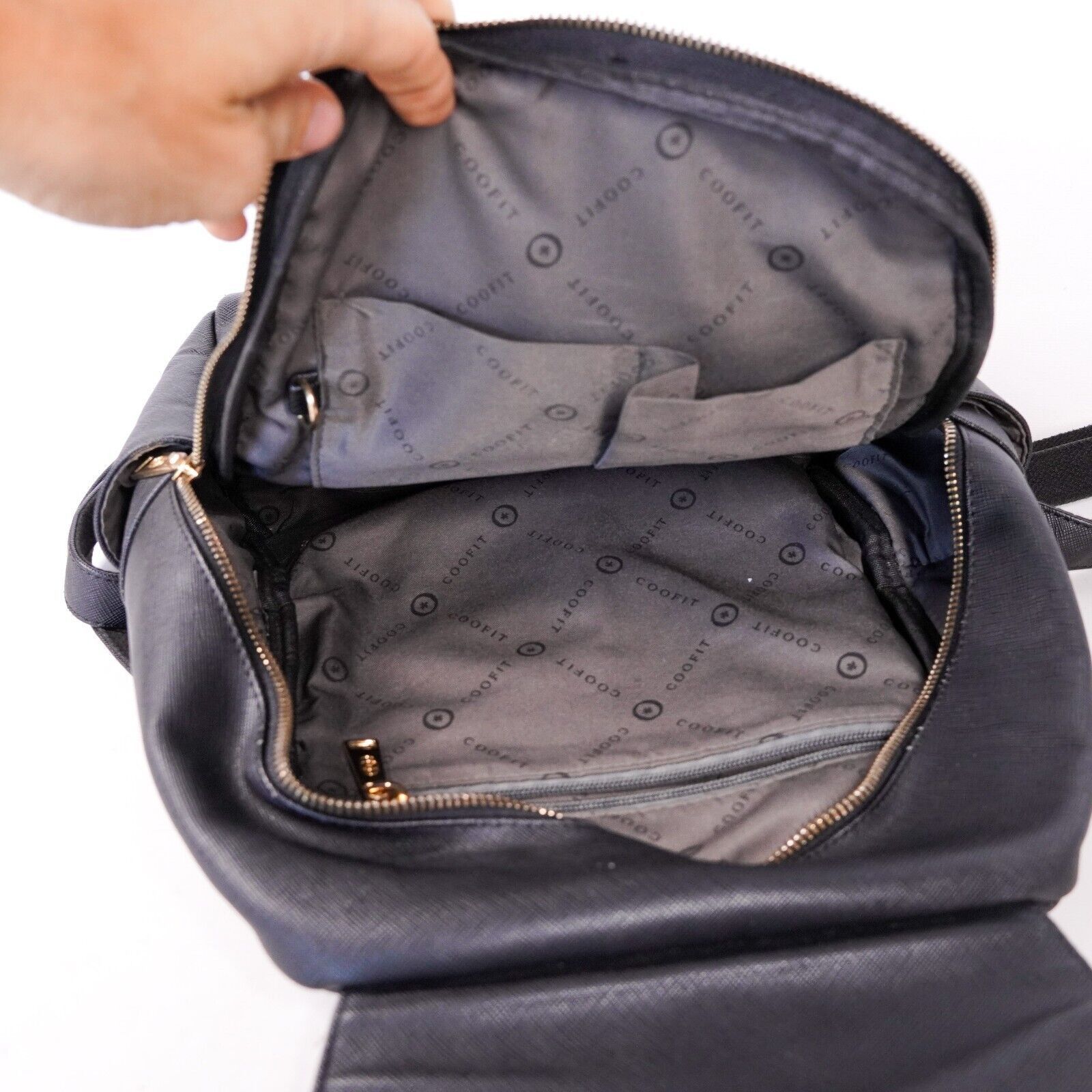 Other Coo Fit Backpack Daypack Carry Travel Book Bag Satchel Black Size ONE SIZE - 8 Thumbnail