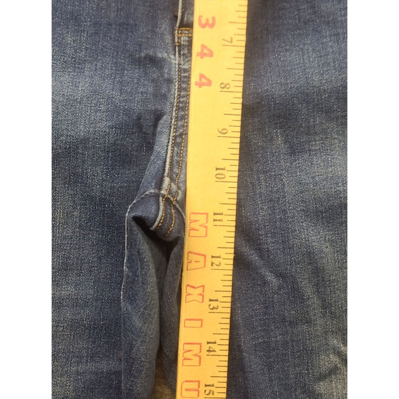 Vintage Duluth Jeans Womens 8x30 Asset Management Skinny Fit High Rise Stretch Denim Blue 5-Pocket Mens Womens Boys Girls (Note: If Mascot) Size 30" / US 8 / IT 44 - 5 Thumbnail