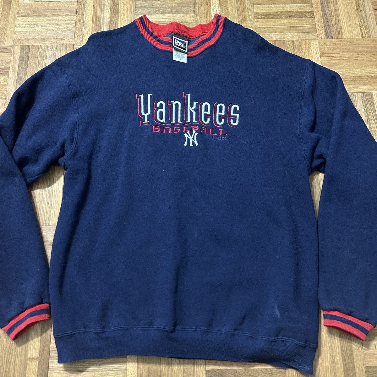 Pro Player Vintage New York Yankees sweatshirt Size US XL / EU 56 / 4 - 3 Thumbnail