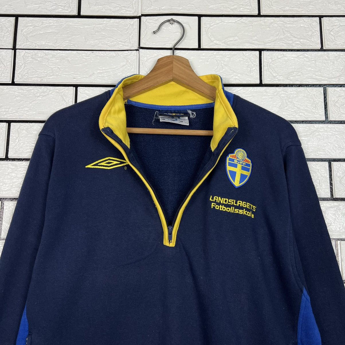 Umbro UMBRO SvFF Sweden Football Club HalfZip Sweatshirt 4076-C185 Size US S / EU 44-46 / 1 - 9 Thumbnail