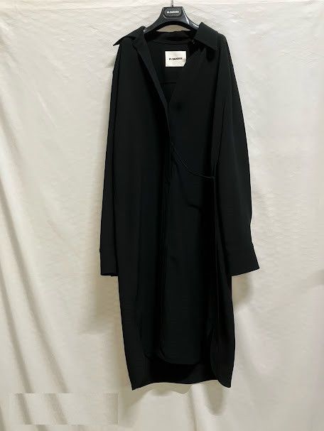 Jil Sander o1loc1c1124 Dress in Black Size XL / US 12-14 / IT 48-50 - 1 Preview