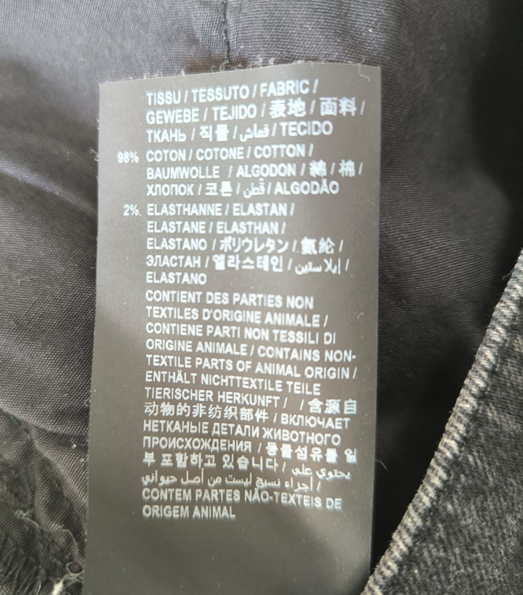 Saint Laurent Paris Saint Laurent Paris D02 Black Skinny Jeans Tagged 33 Fits 36 Size US 33 - 7 Thumbnail