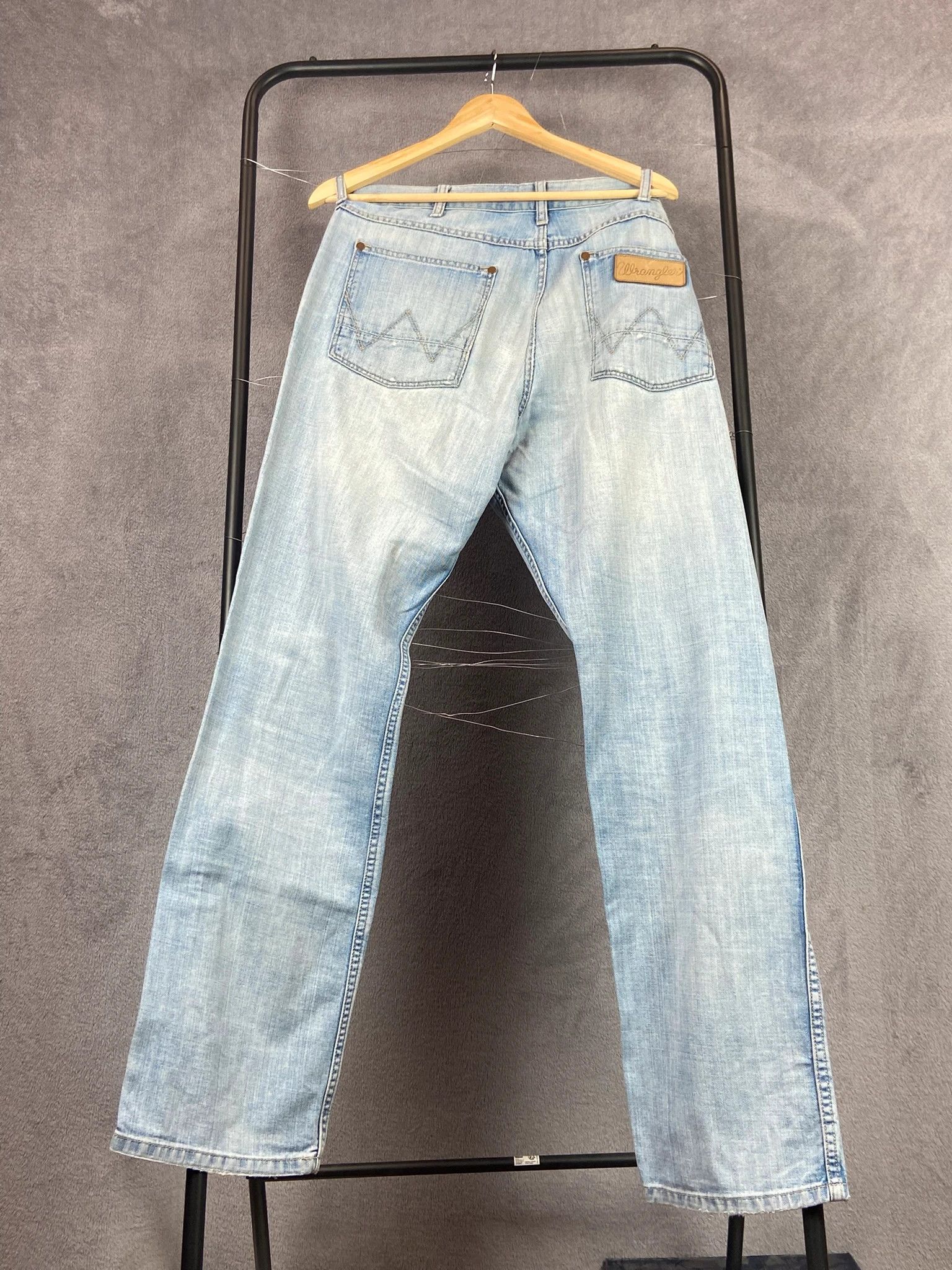 Wrangler Wrangler spodnie jeans jasny niebieski denim Size US 34 / EU 50 - 4 Thumbnail