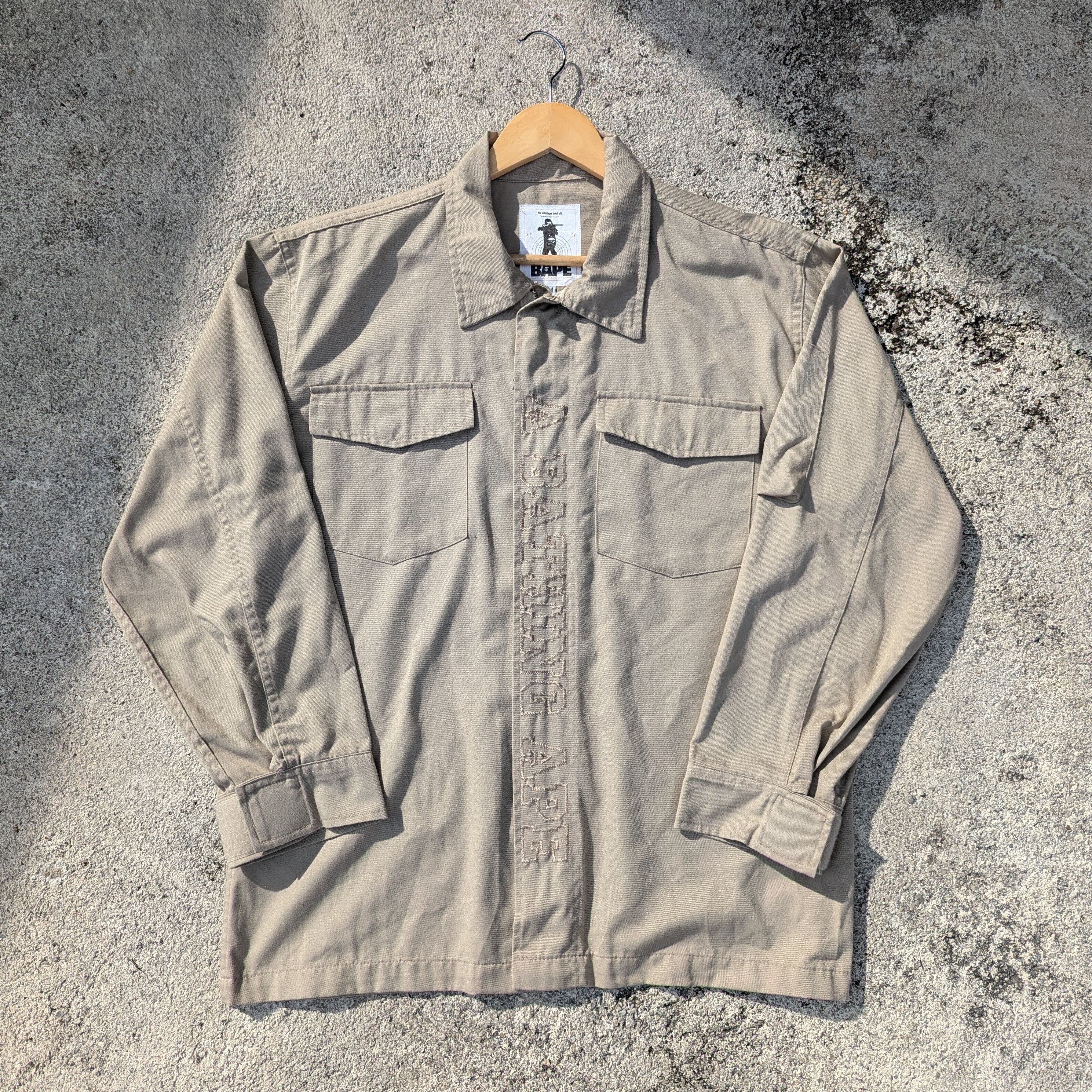 Bape Bape General Workwear Jacket wtih Tactical Pocket Size US M / EU 48-50 / 2 - 1 Thumbnail