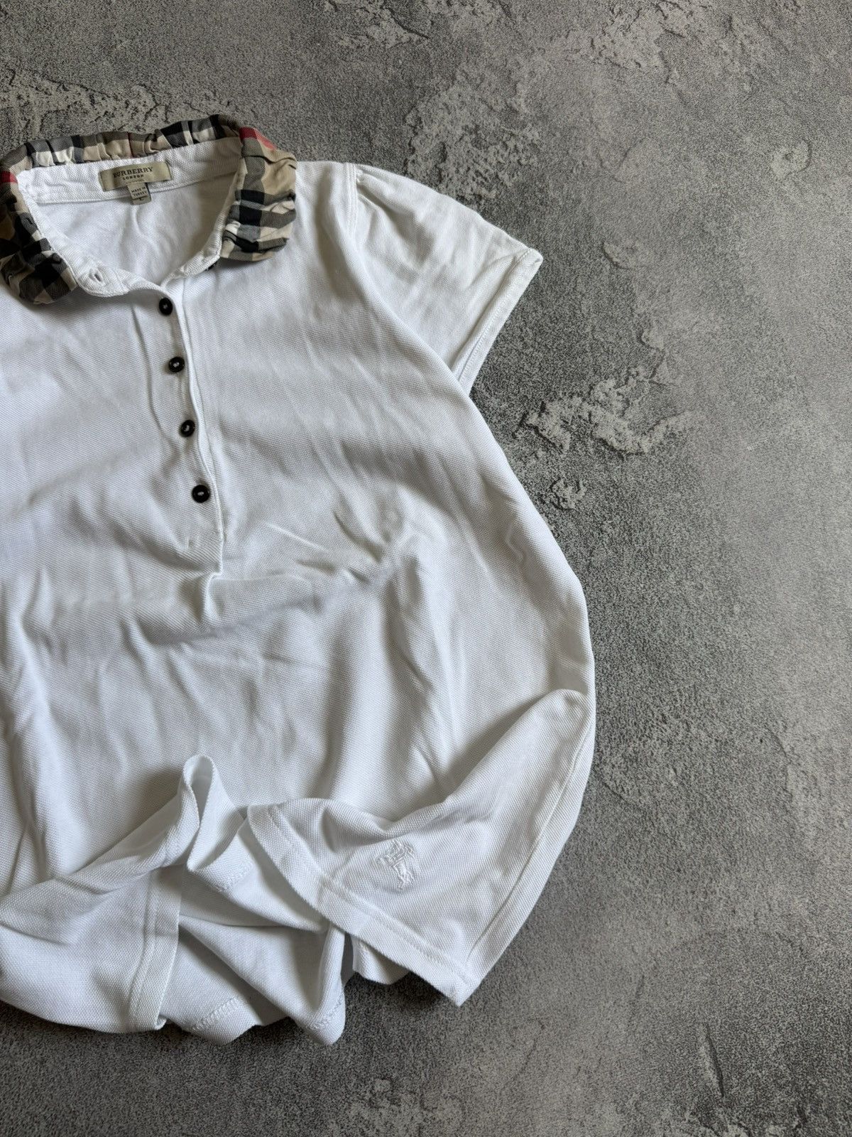 Burberry Burberry London L Wmns polo top T-shirt tank tee Size L / US 10 / IT 46 - 3 Thumbnail