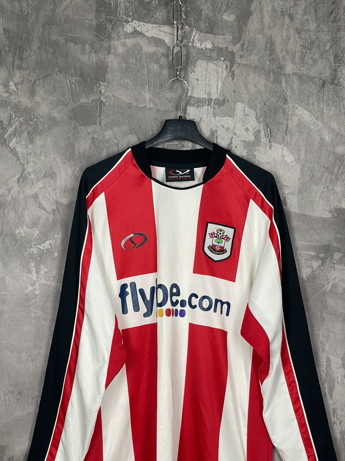Vintage Southampton Home 2006/2007 Longsleeve soccer jersey size M Size US M / EU 48-50 / 2 - 2 Thumbnail