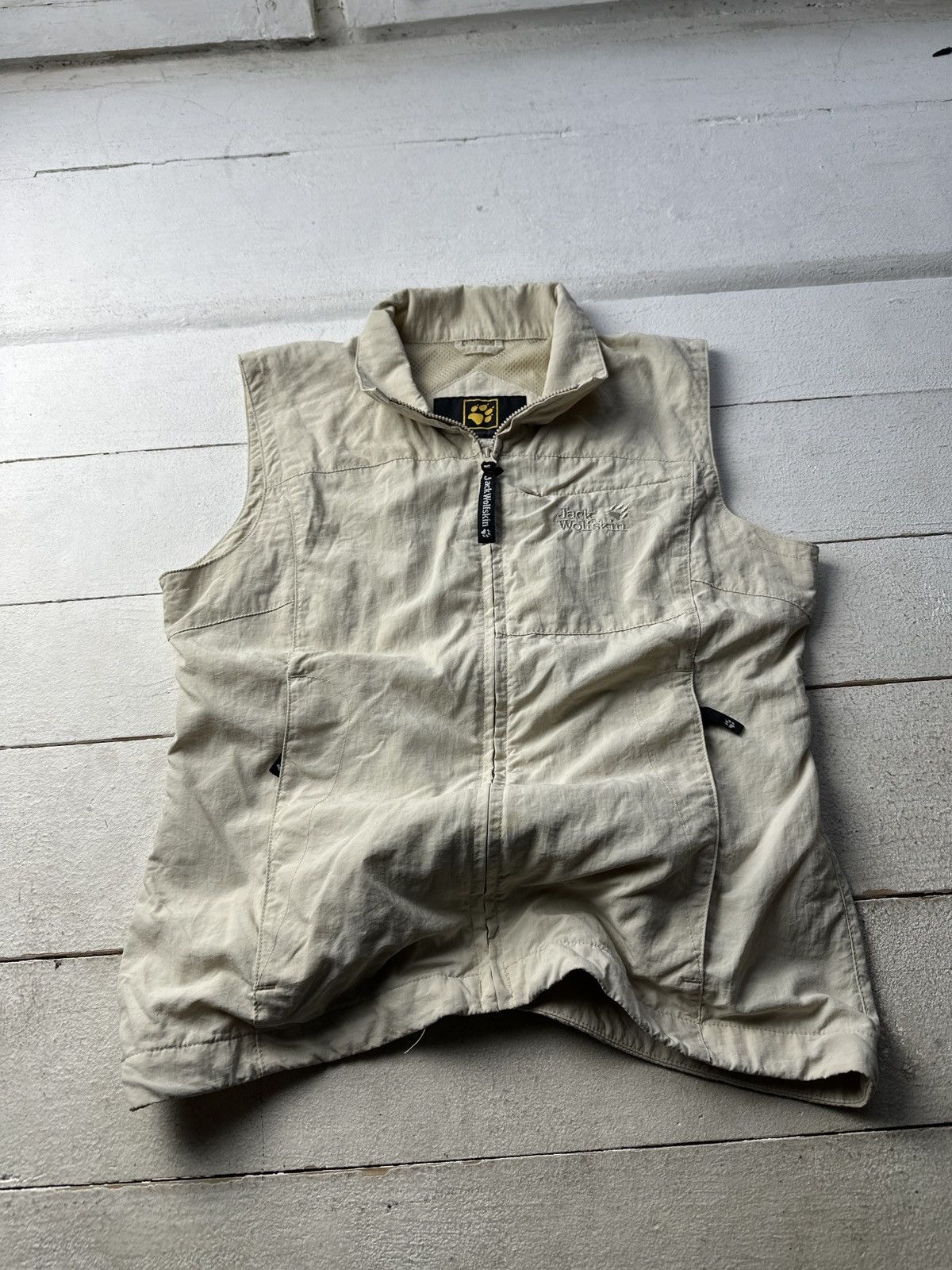 Jack Wolfskin 🚨Crazy BEIGE JACK WOLFSKIN SPORTSWEAR WEST OUTDOOR Size S / US 4 / IT 40 - 1 Thumbnail
