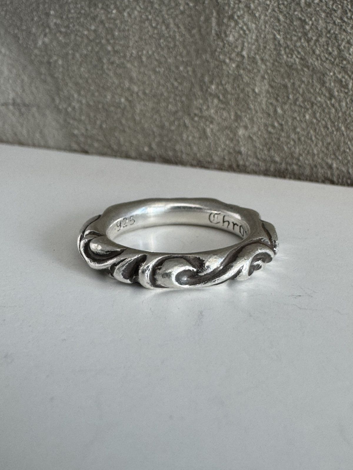 Chrome Hearts Scroll Ring | Grailed