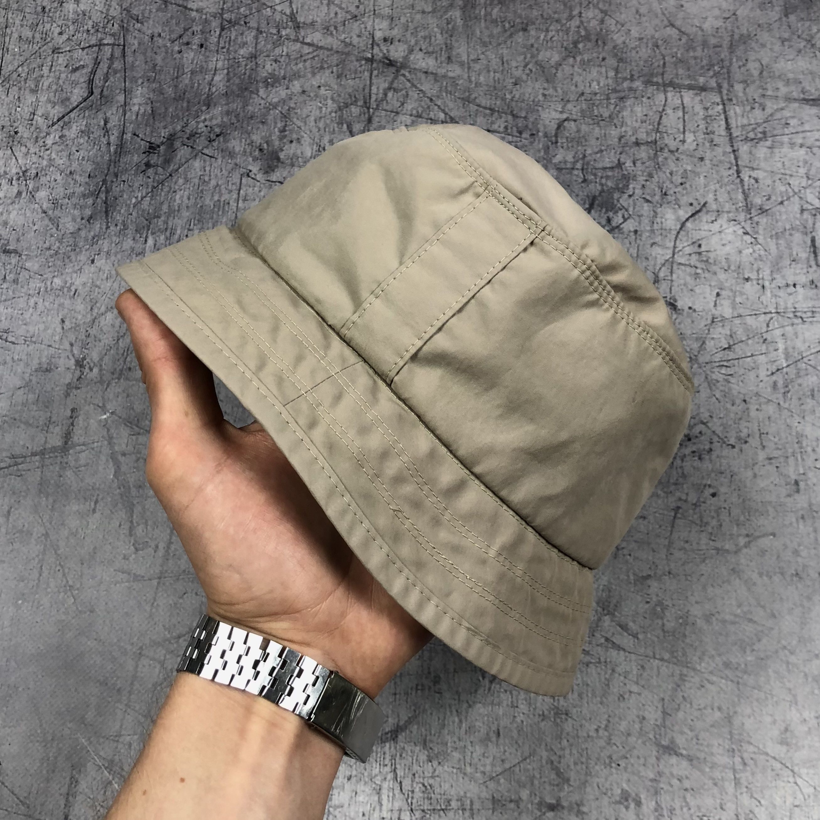 Nike Vintage Nike Nylon Bucket Hat Cap Size ONE SIZE - 4 Thumbnail