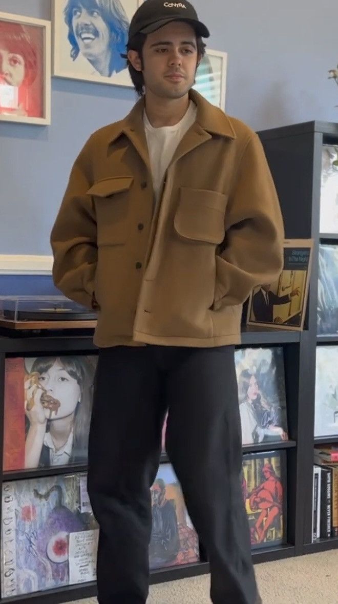 Document Document Korea wool melting field shirting jacket Size US S / EU 44-46 / 1 - 2 Thumbnail