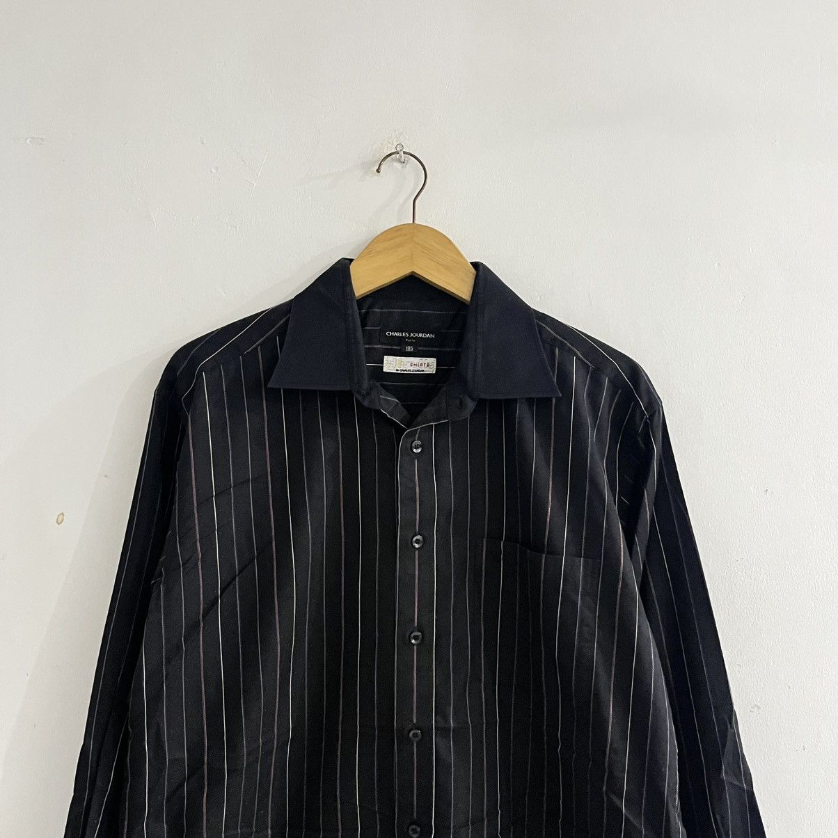 Charles Jourdan Charles Jourdan - Striped Button Up Shirt Size US L / EU 52-54 / 3 - 2 Thumbnail