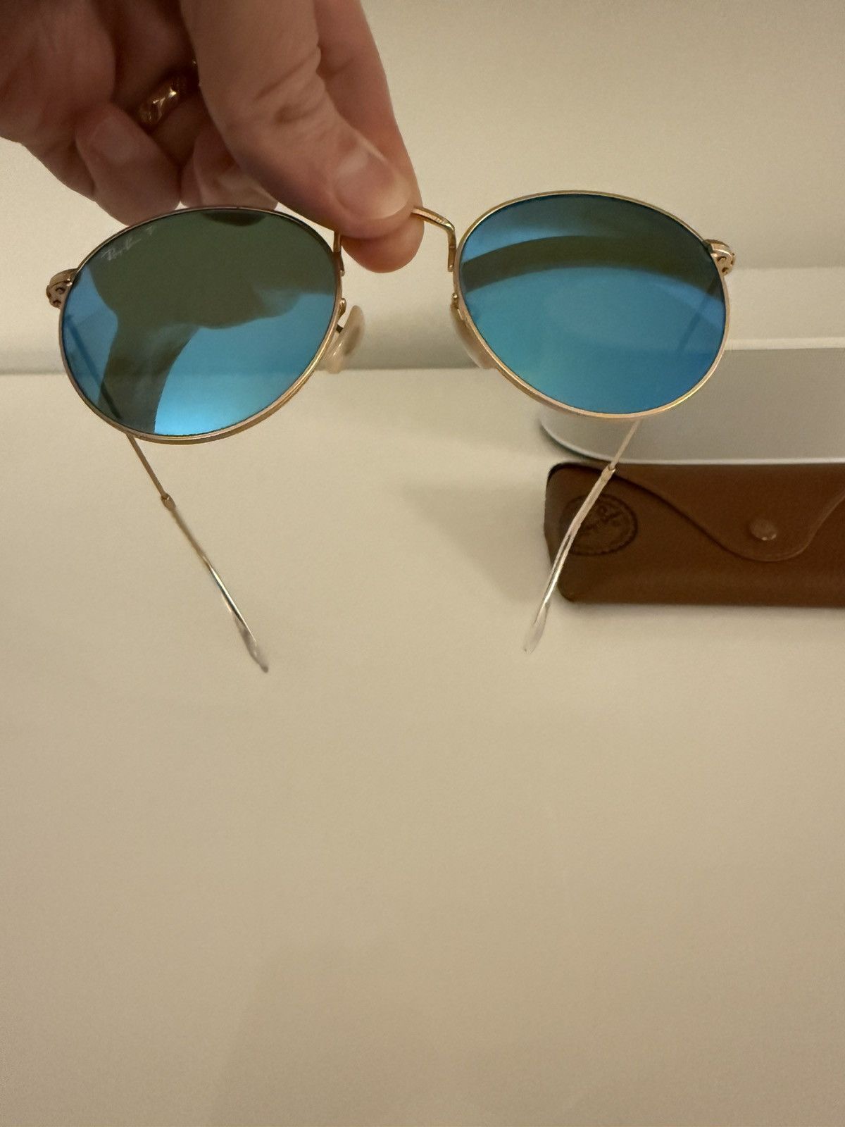 RayBan RAYBAN ROUND METAL SUNGLASSES Size ONE SIZE - 5 Thumbnail