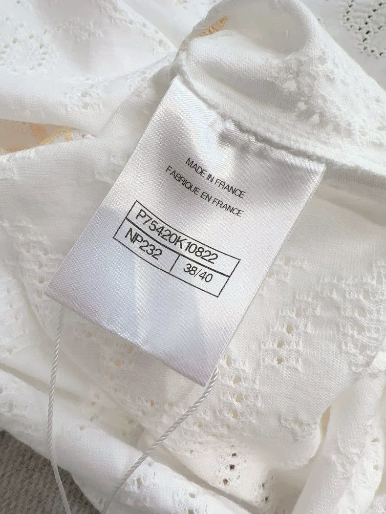 Chanel Chanel 23A Handicraft Workshop White Orange Gradient Hollo Size XS / US 0-2 / IT 36-38 - 7 Thumbnail