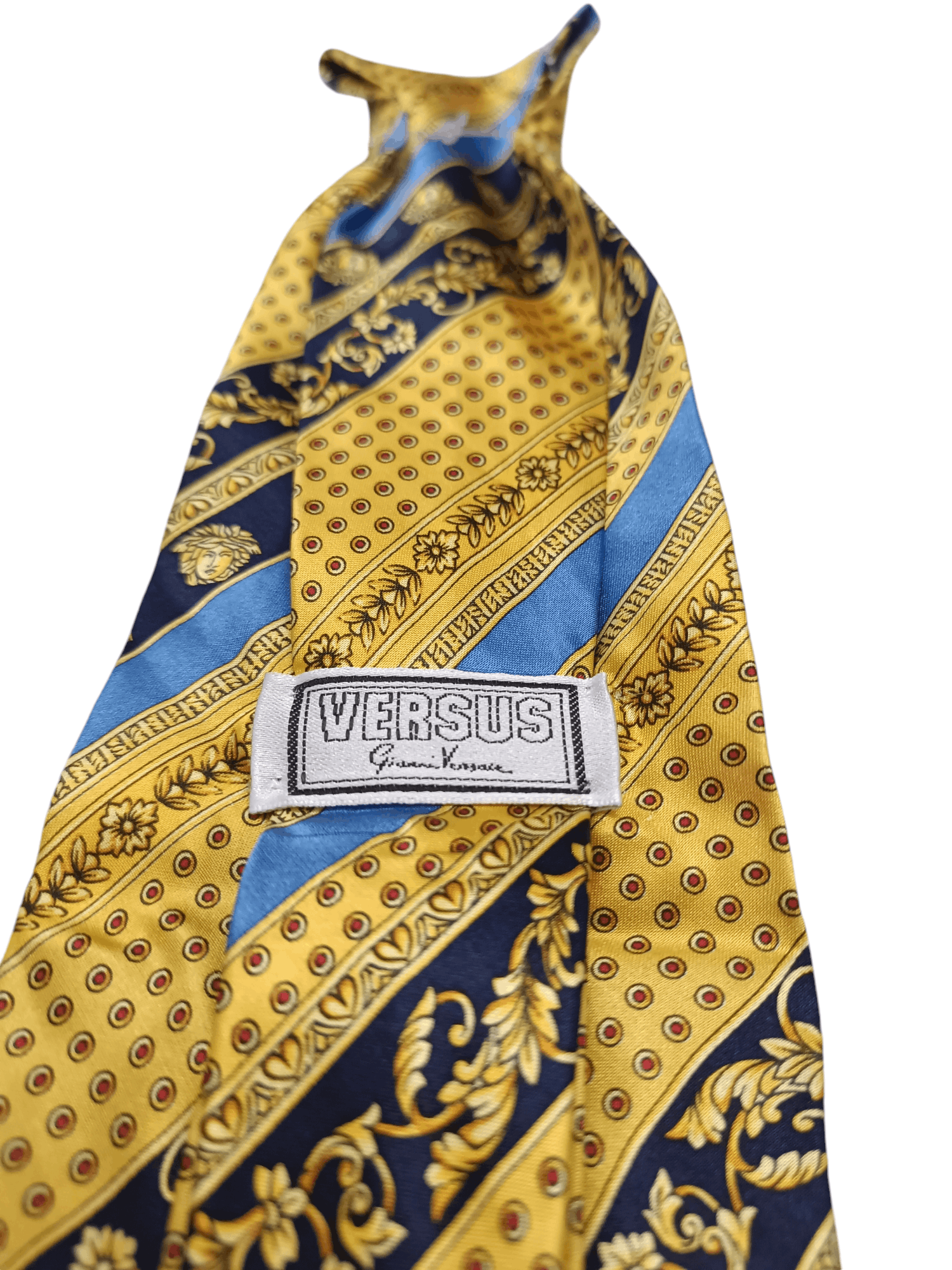 Versace Gianni Versace Versus medusa seta silk tie Size ONE SIZE - 3 Thumbnail