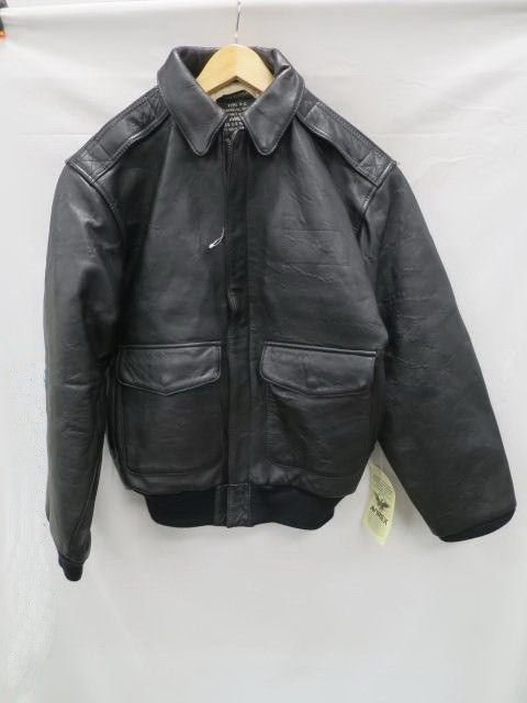 Avirex AVIREX leather jacket, vintage, 90s hip hop 1990s varsity S Size US S / EU 44-46 / 1 - 1 Thumbnail