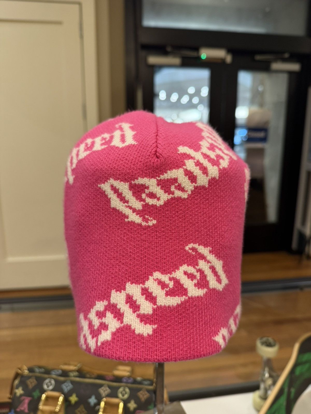 Godspeed Godspeed Logo Beanie - Pink Size ONE SIZE - 4 Thumbnail